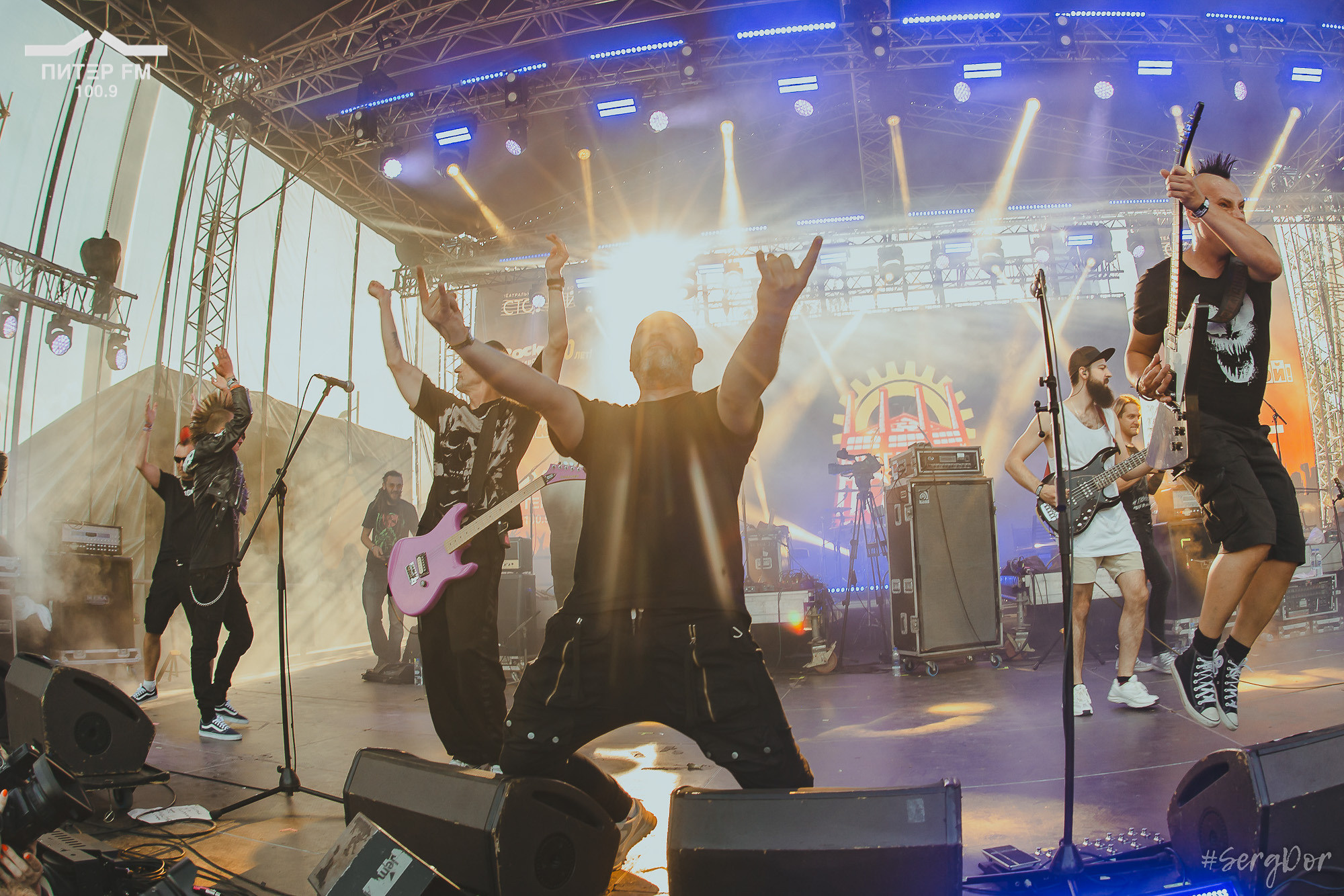 Бригадный подряд, Анимация, ЙОРШ, BRITVA, Бритва, Костя Кулясов, Бригада подряда, Окна открой, фестиваль, выступление, 05.08.2023, #SergDor, 5 августа 2023 года, SergDor, Питер ФМ