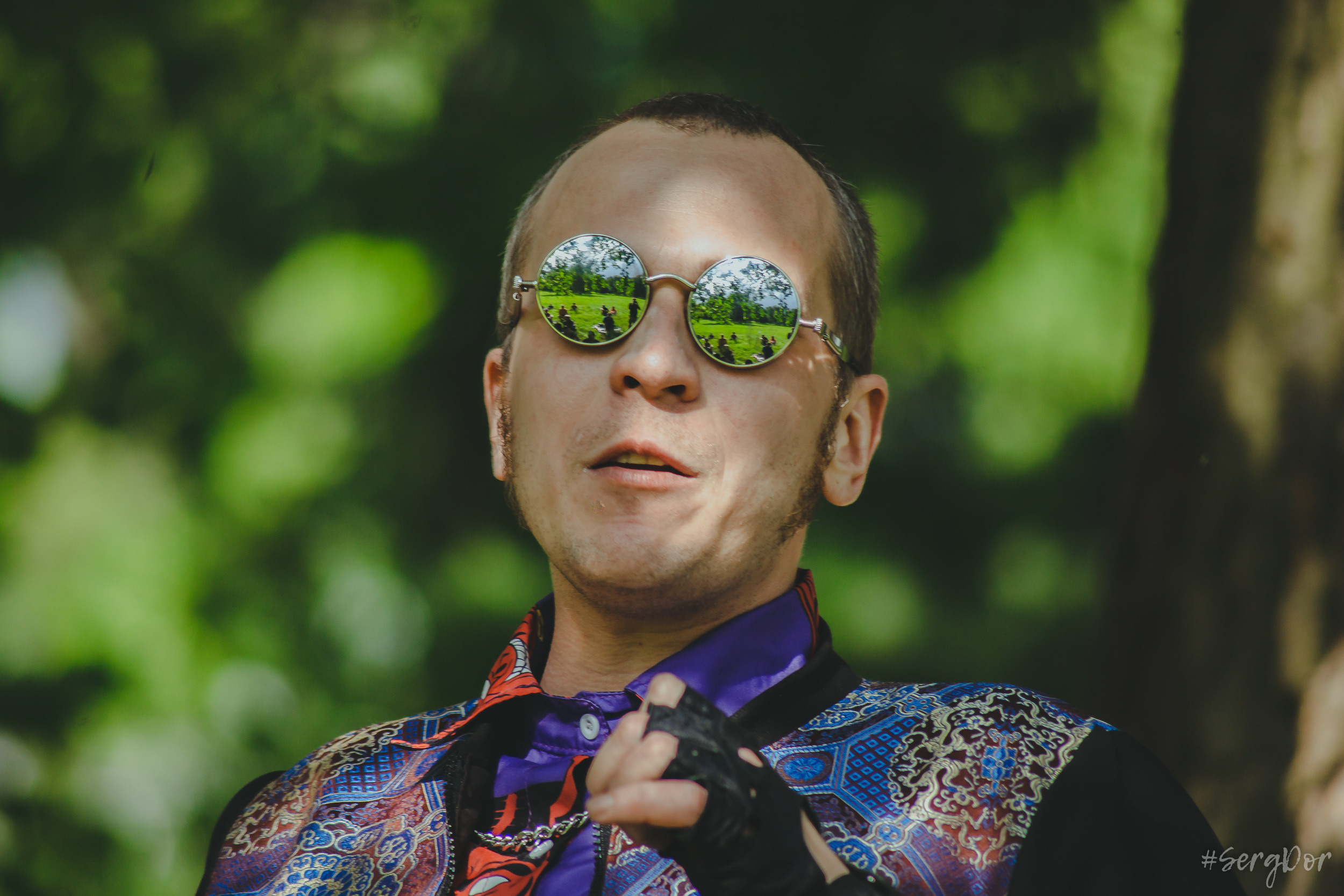 Поэтический пикник Вольности, парк, город Пушкин, 22.07.2023, SergDor, 22 июля 2023 года, Рома Гонза