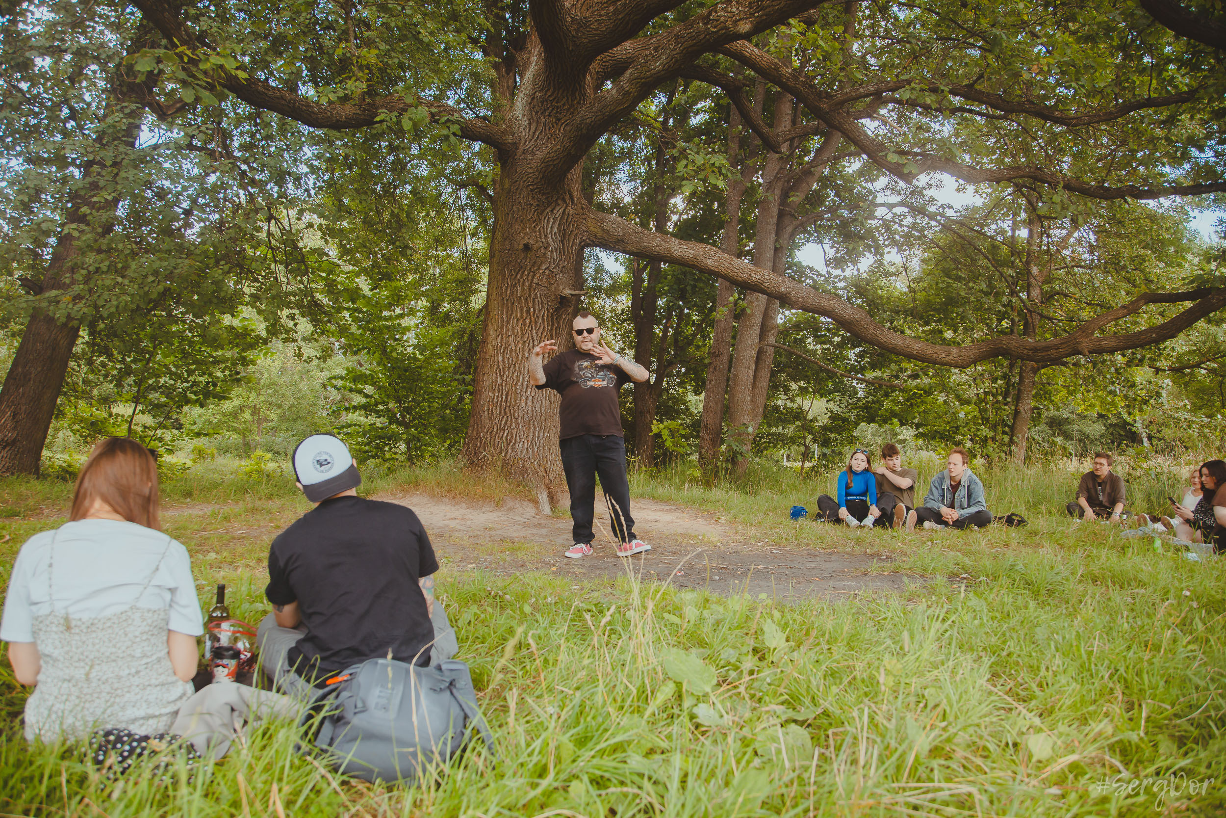 Поэтический пикник Вольности, парк, город Пушкин, 22.07.2023, SergDor, 22 июля 2023 года, #SergDor