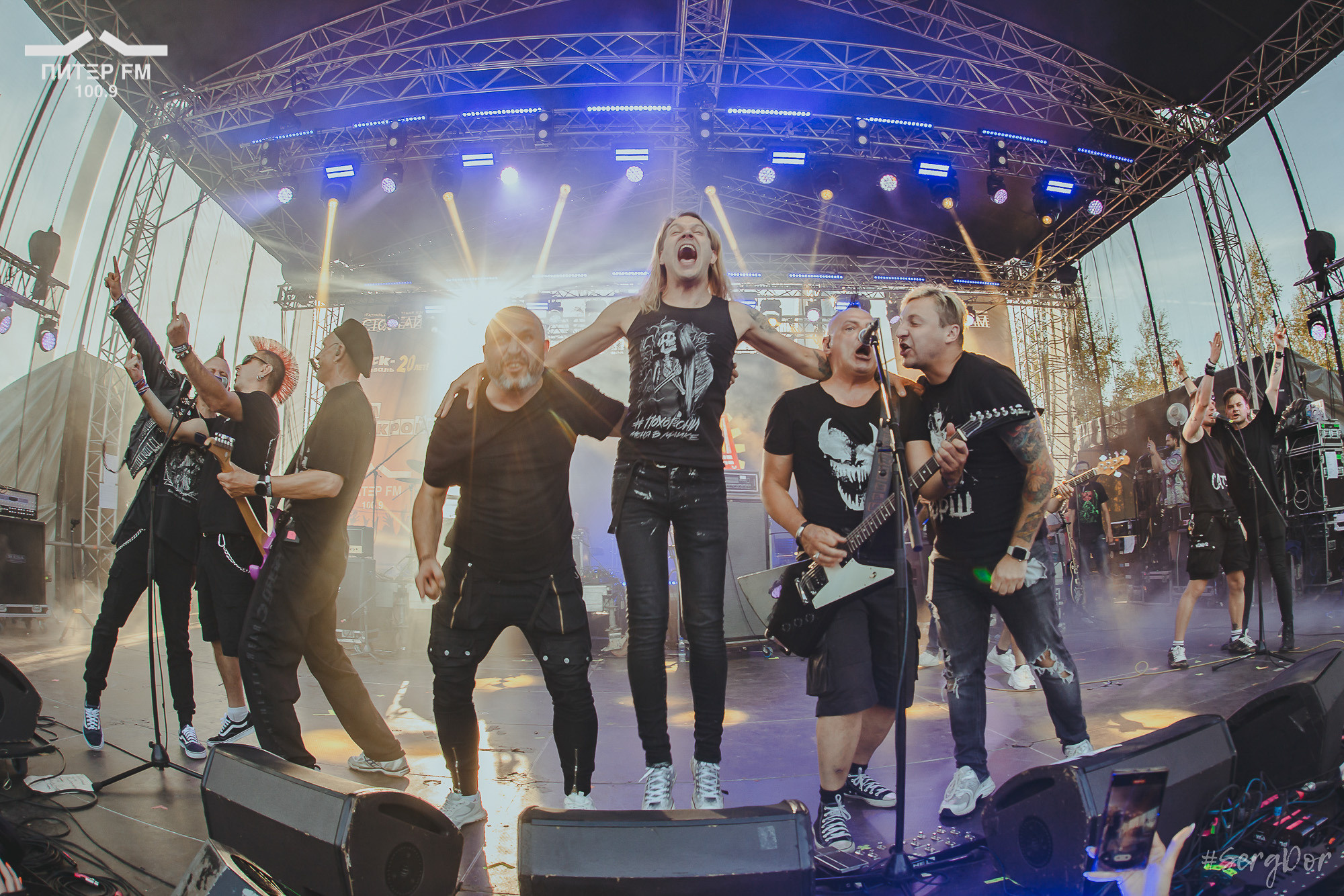 Бригадный подряд, Анимация, ЙОРШ, BRITVA, Бритва, Костя Кулясов, Бригада подряда, Окна открой, фестиваль, выступление, 05.08.2023, #SergDor, 5 августа 2023 года, SergDor, Питер ФМ