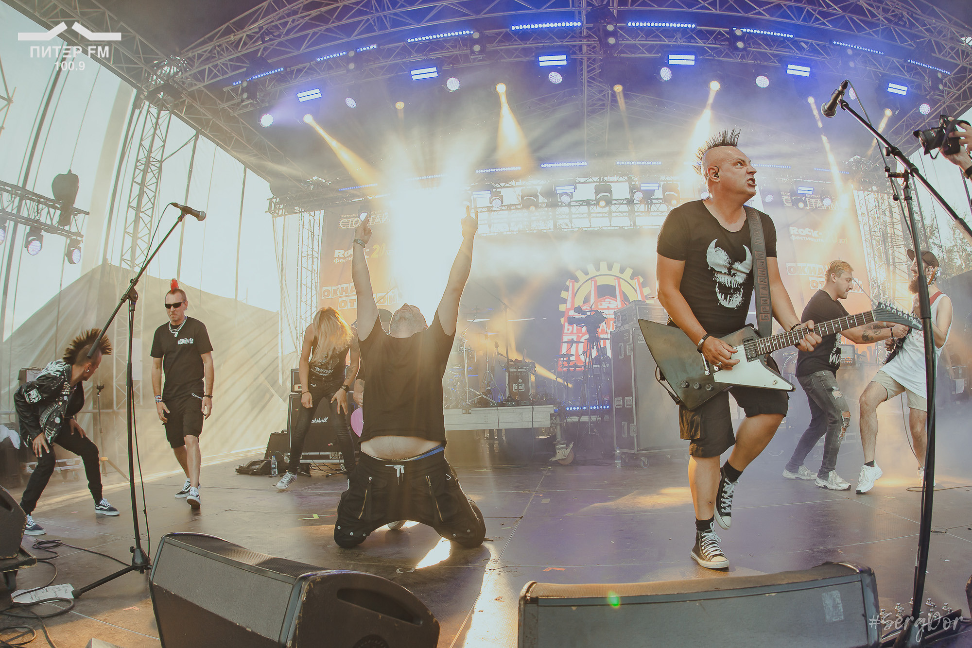 Бригадный подряд, Анимация, ЙОРШ, BRITVA, Бритва, Костя Кулясов, Бригада подряда, Окна открой, фестиваль, выступление, 05.08.2023, #SergDor, 5 августа 2023 года, SergDor, Питер ФМ