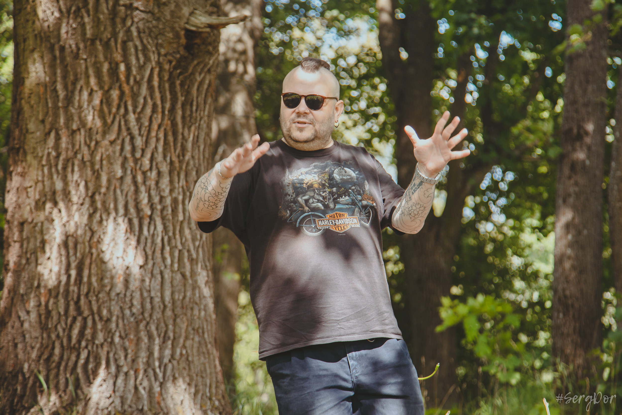 Поэтический пикник Вольности, парк, город Пушкин, 22.07.2023, SergDor, 22 июля 2023 года, Ваня Пинженин