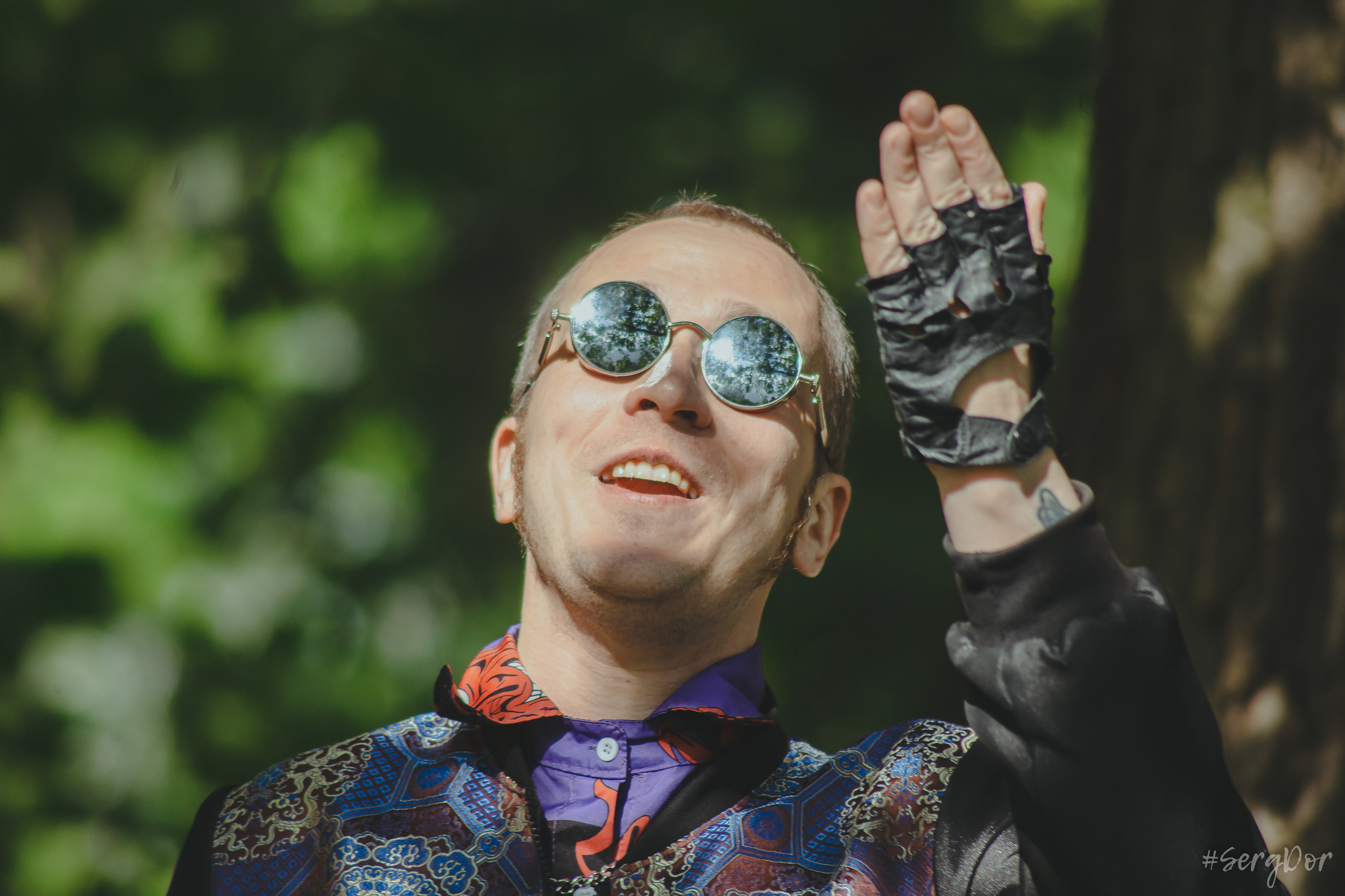 Поэтический пикник Вольности, парк, город Пушкин, 22.07.2023, SergDor, 22 июля 2023 года, Рома Гонза