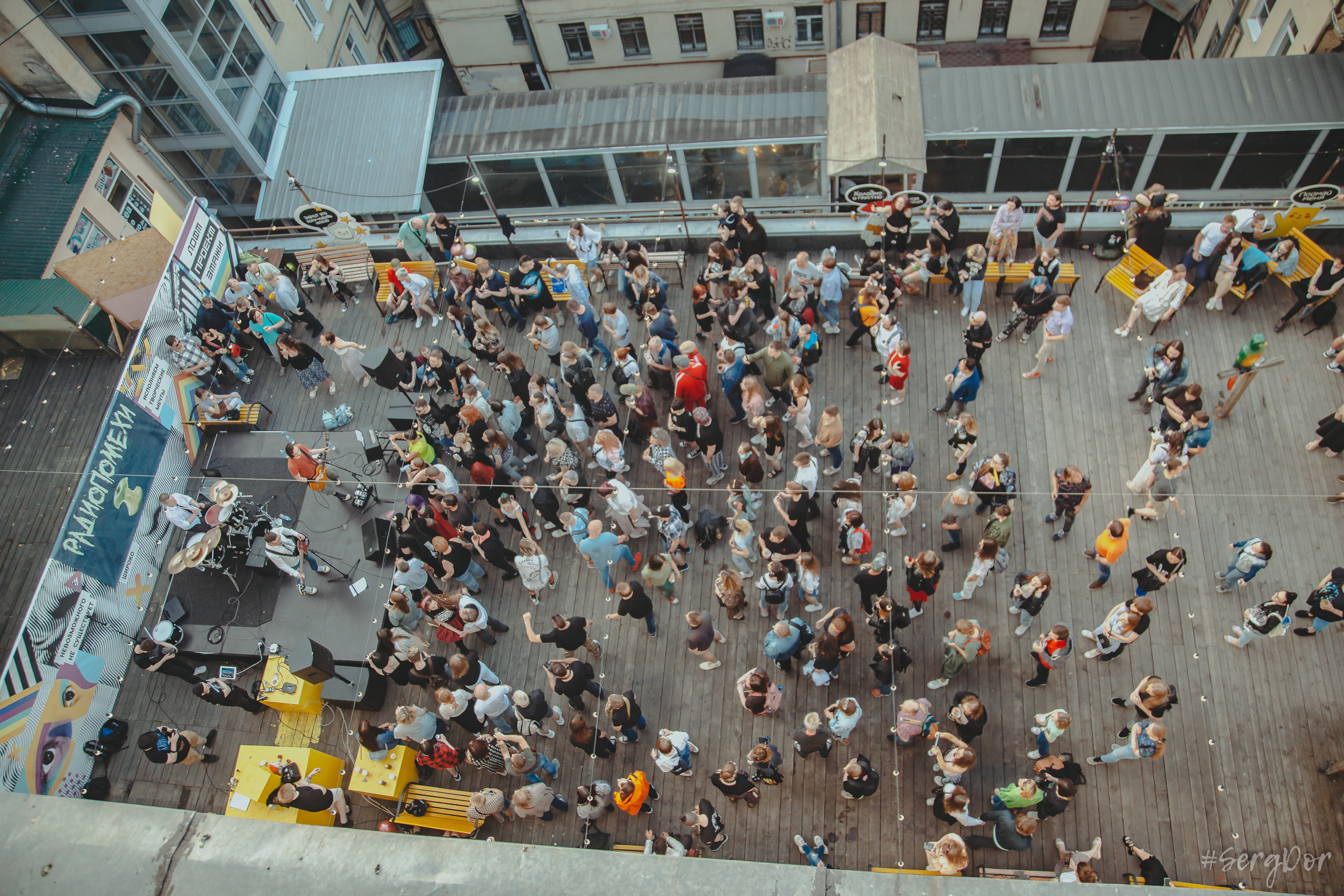 Радиопомехи, Этажи, Smola Hall, СМОЛА ХОЛЛ, Санкт-Петербург, СПб, концерт на крыше, 23.06.2023, SergDor, 23 июня 2023 года, #SergDor