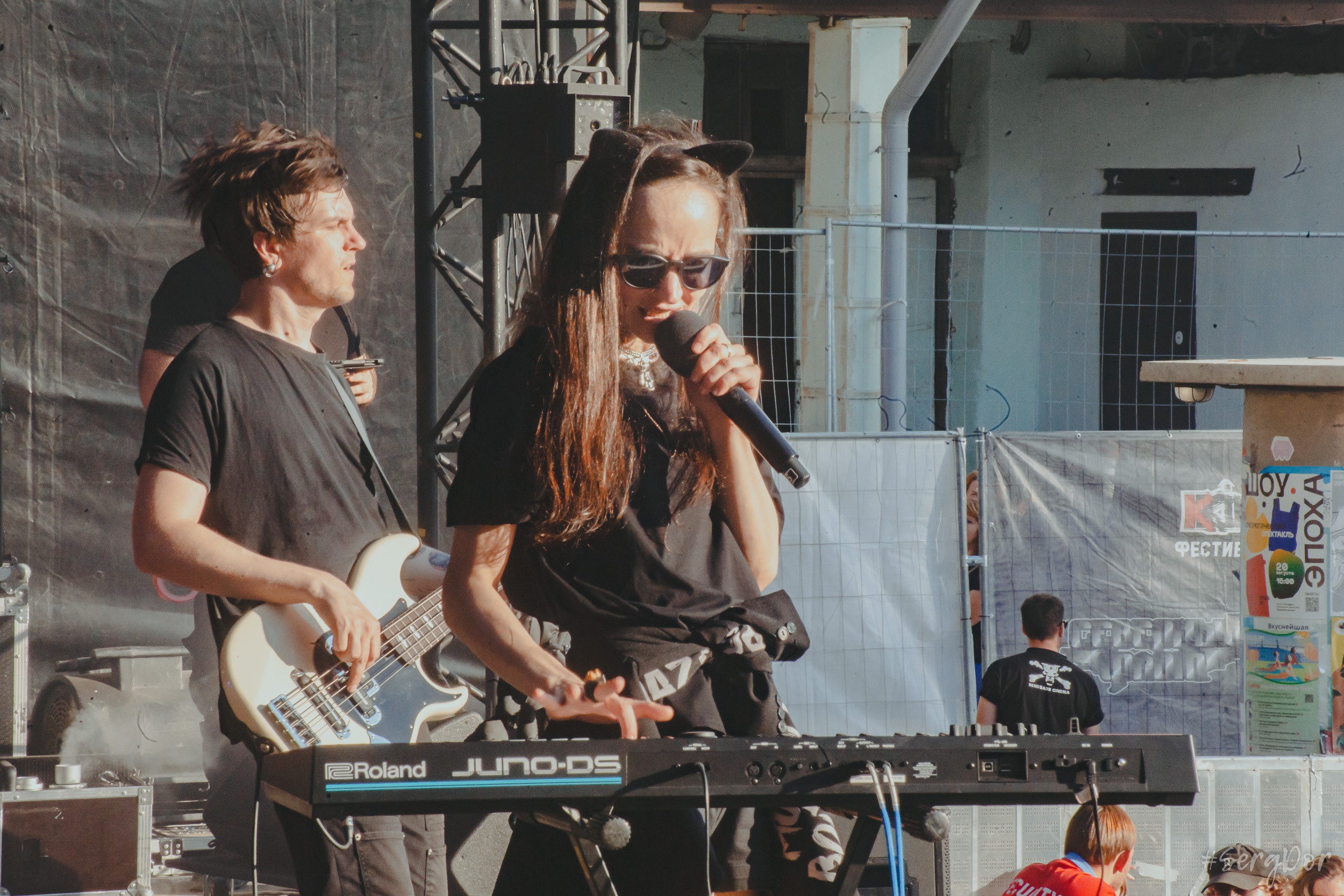 Дайте два, Д2, KKinchevFest, Севкабель, Кинчев Фест, 09.09.2023, SergDor, 9 сентября 2023 года, #SergDor, фестиваль, фотографии, фотоотчёт, Люся Махова, Тёща, Людмила Махова