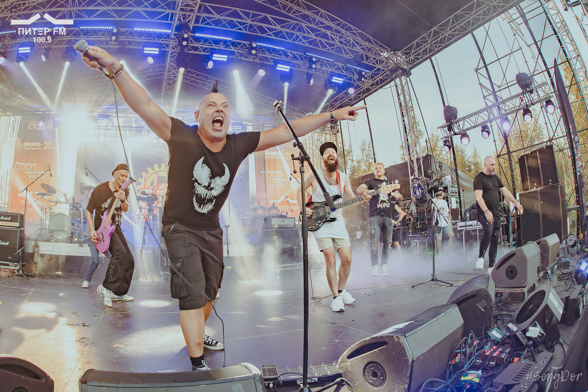 Бригадный подряд, Анимация, ЙОРШ, BRITVA, Бритва, Костя Кулясов, Бригада подряда, Окна открой, фестиваль, выступление, 05.08.2023, #SergDor, 5 августа 2023 года, SergDor, Питер ФМ