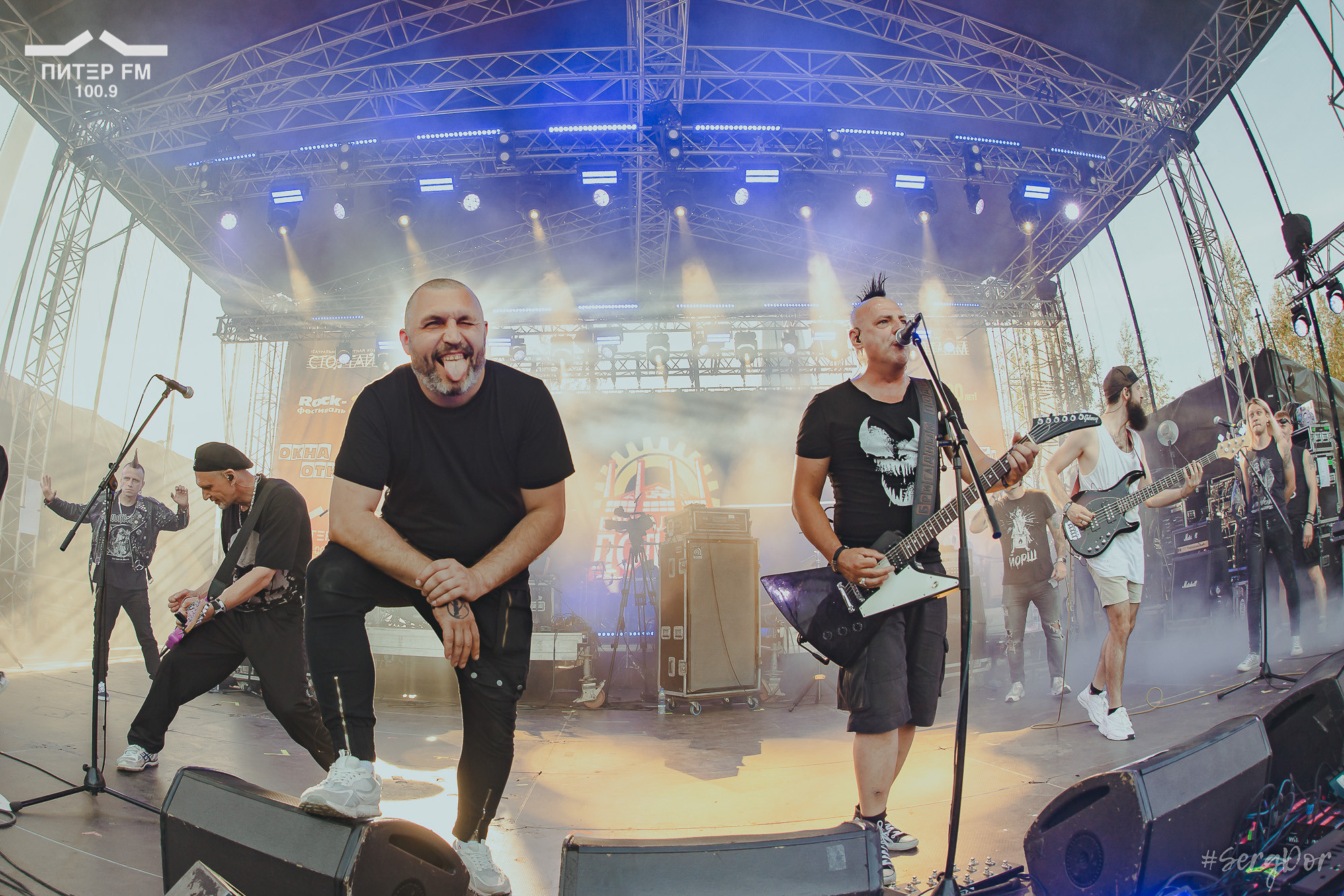 Бригадный подряд, Анимация, ЙОРШ, BRITVA, Бритва, Костя Кулясов, Бригада подряда, Окна открой, фестиваль, выступление, 05.08.2023, #SergDor, 5 августа 2023 года, SergDor, Питер ФМ