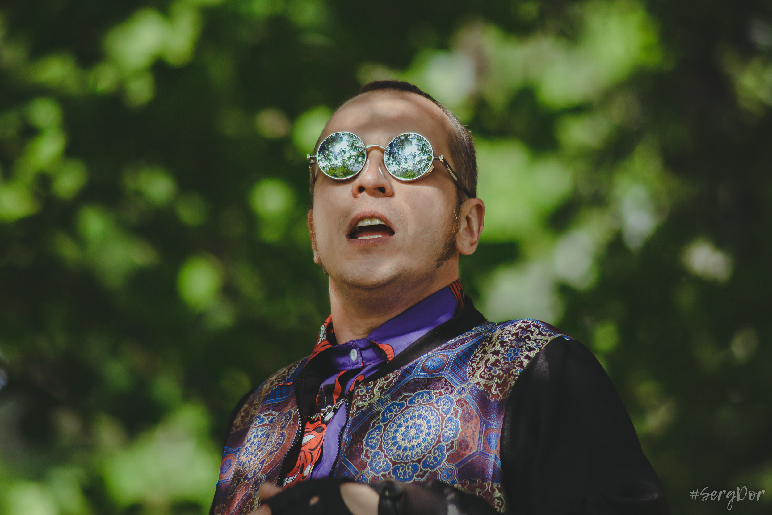 Поэтический пикник Вольности, парк, город Пушкин, 22.07.2023, SergDor, 22 июля 2023 года, Рома Гонза