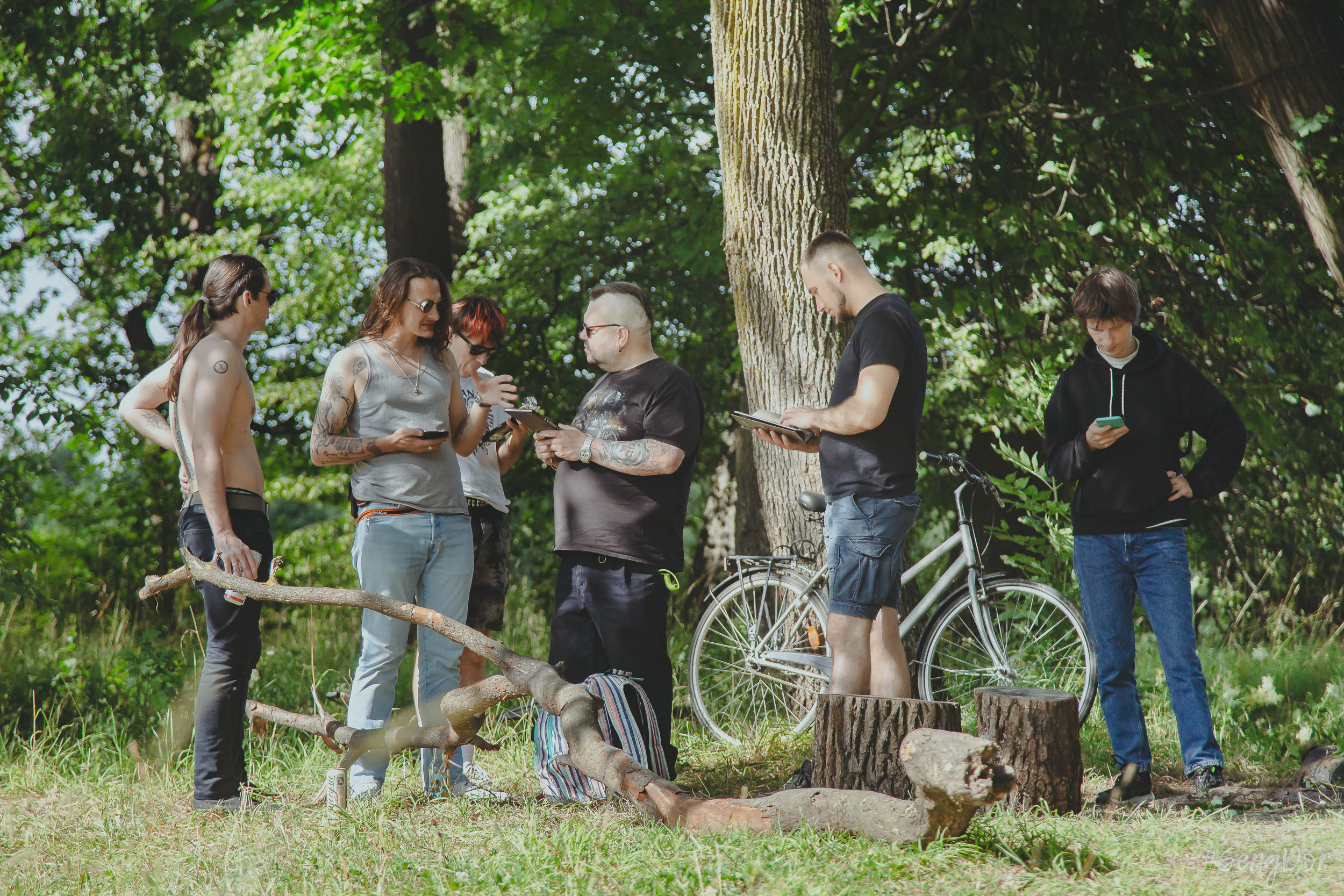 Поэтический пикник Вольности, парк, город Пушкин, 22.07.2023, SergDor, 22 июля 2023 года, Ваня Пинженин