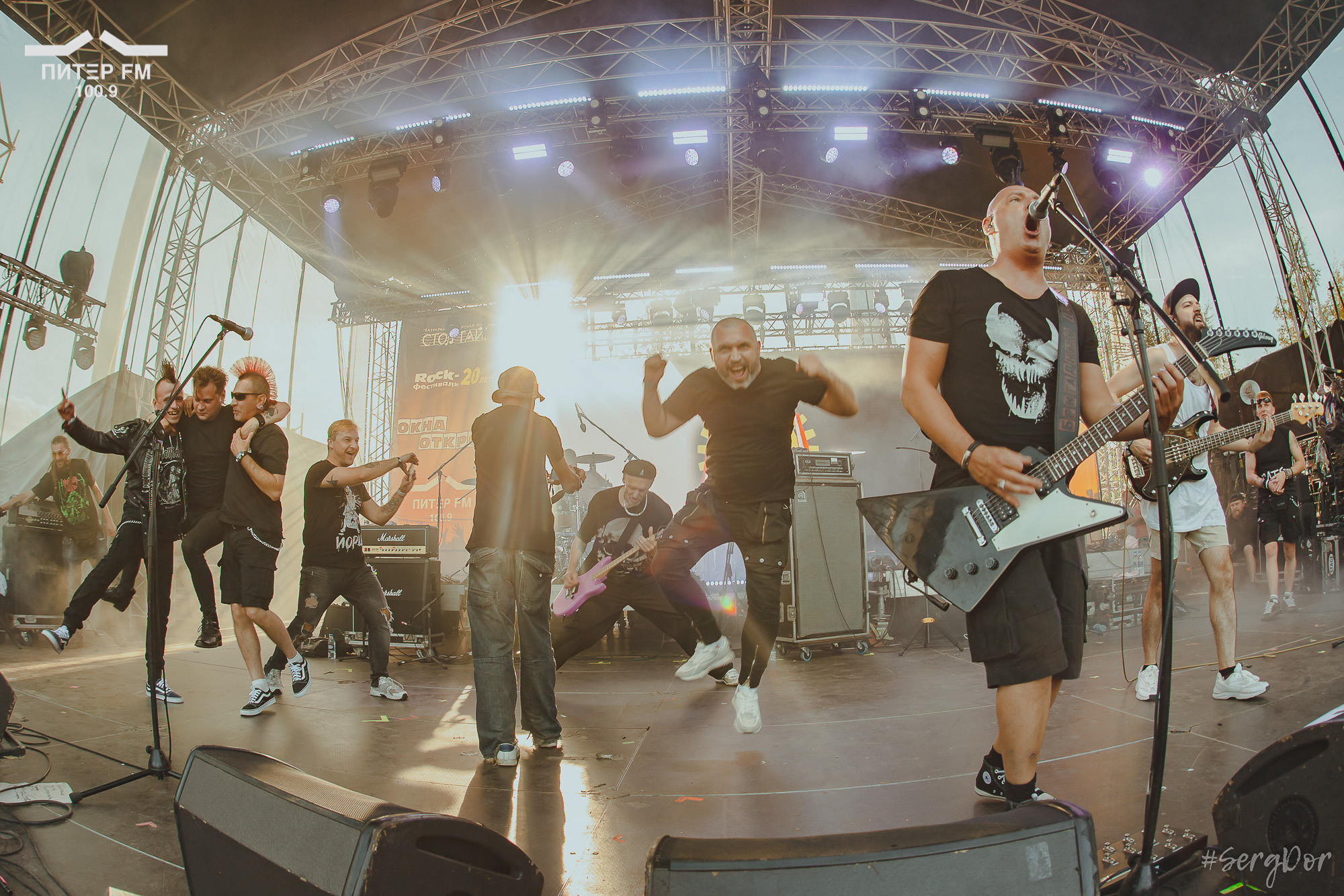 Бригадный подряд, Анимация, ЙОРШ, BRITVA, Бритва, Костя Кулясов, Бригада подряда, Окна открой, фестиваль, выступление, 05.08.2023, #SergDor, 5 августа 2023 года, SergDor, Питер ФМ