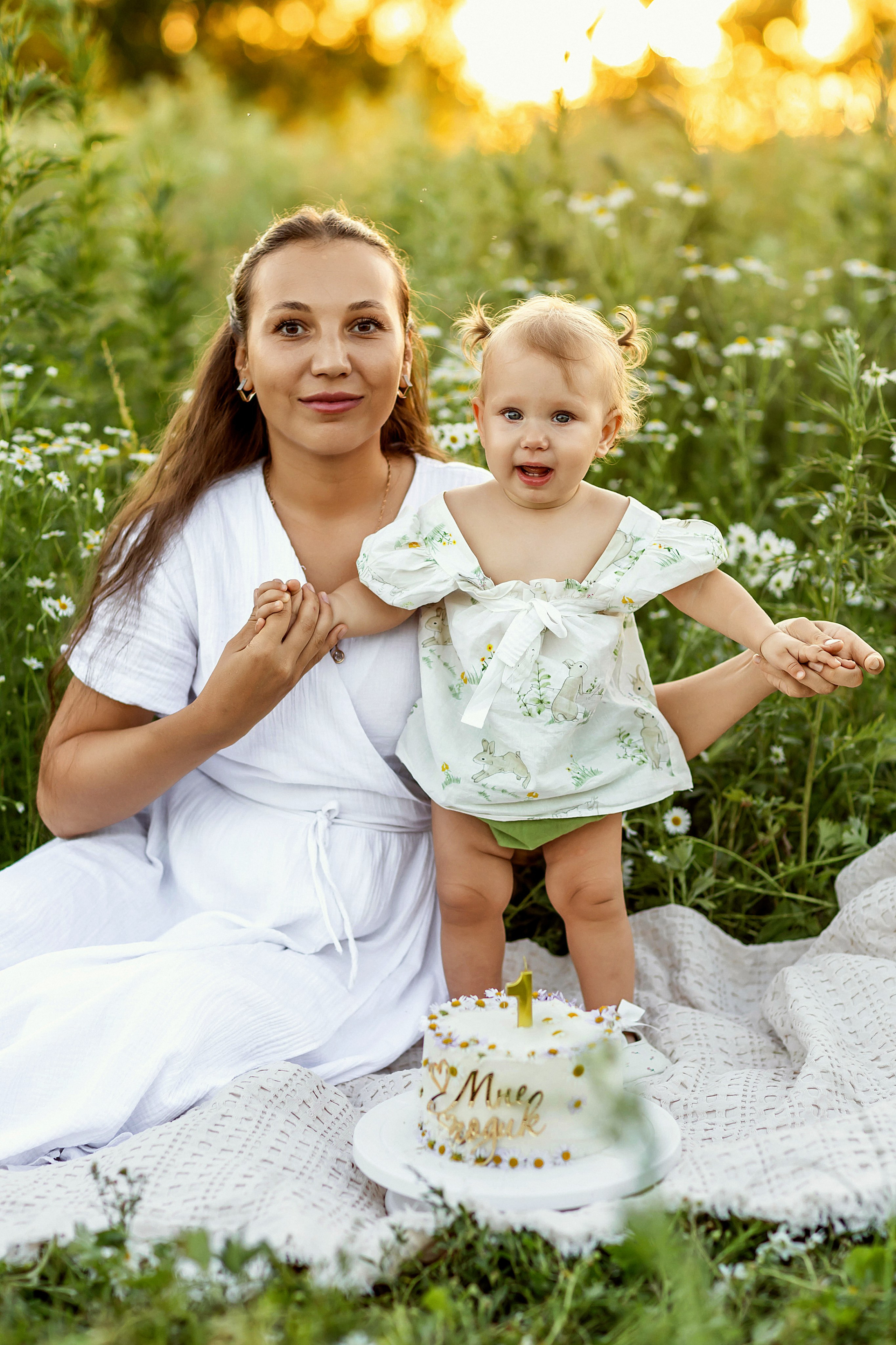 Летняя семейная фотосессия в поле. Детский и семейный фотограф Елена Воропаева
