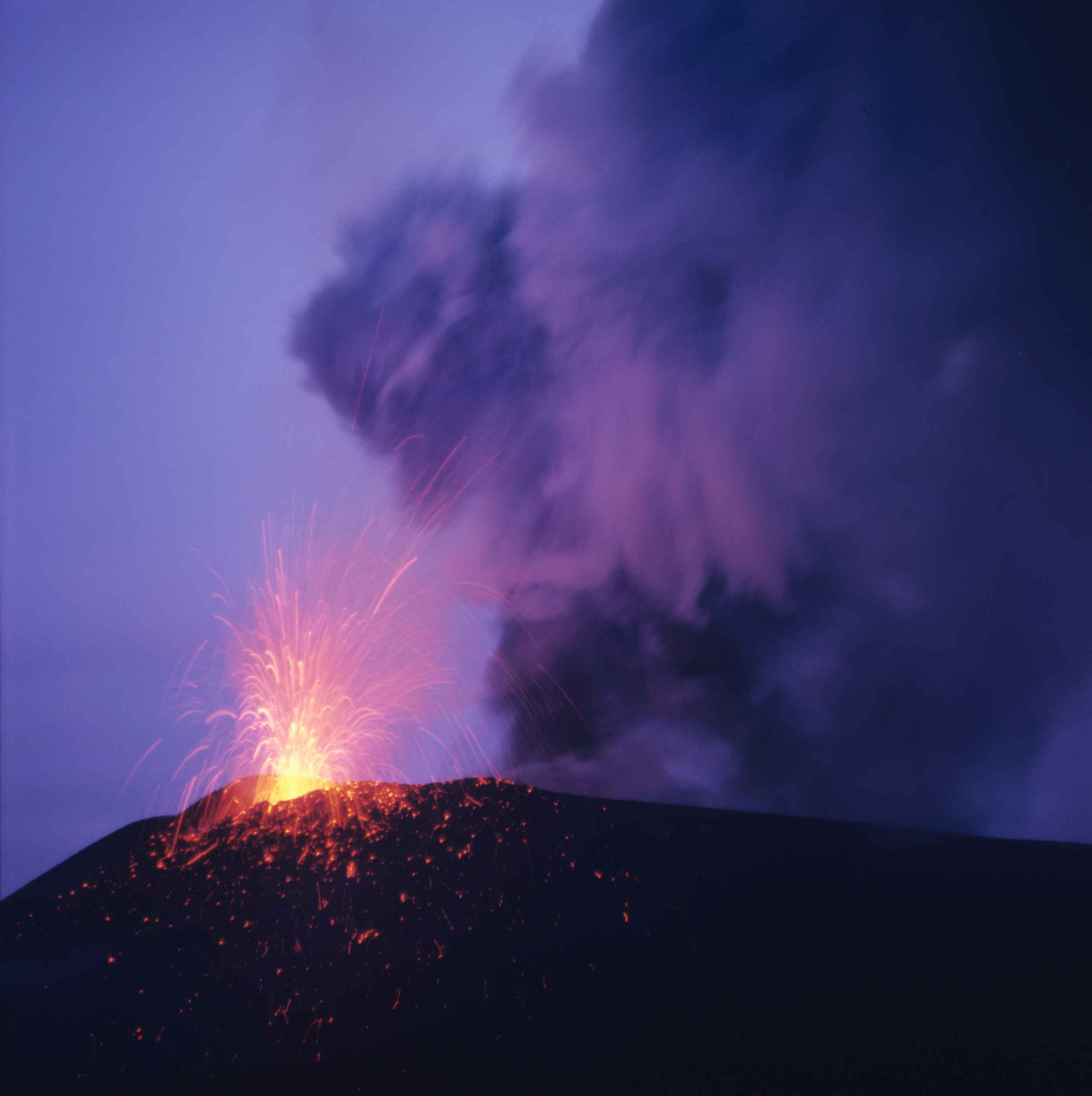 вулкан Алаид. 1972 г