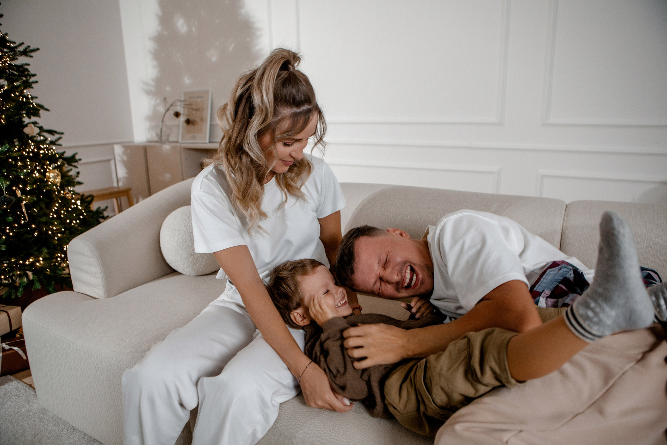 Семейная новогодняя. Свадебный и семейный фотограф Ибрагимова Мария из Екатеринбурга