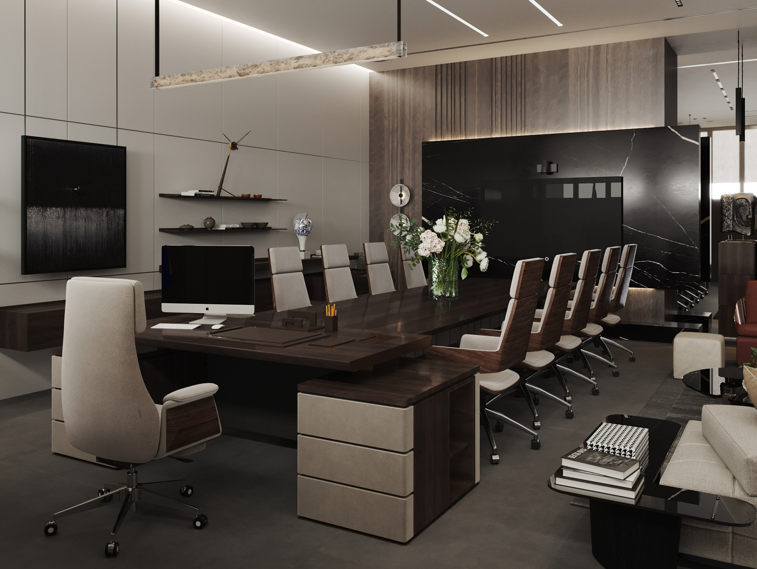 VIP Конференц-зал2. Интерьерный 3Д Визуализатор Маргарита Оберемко