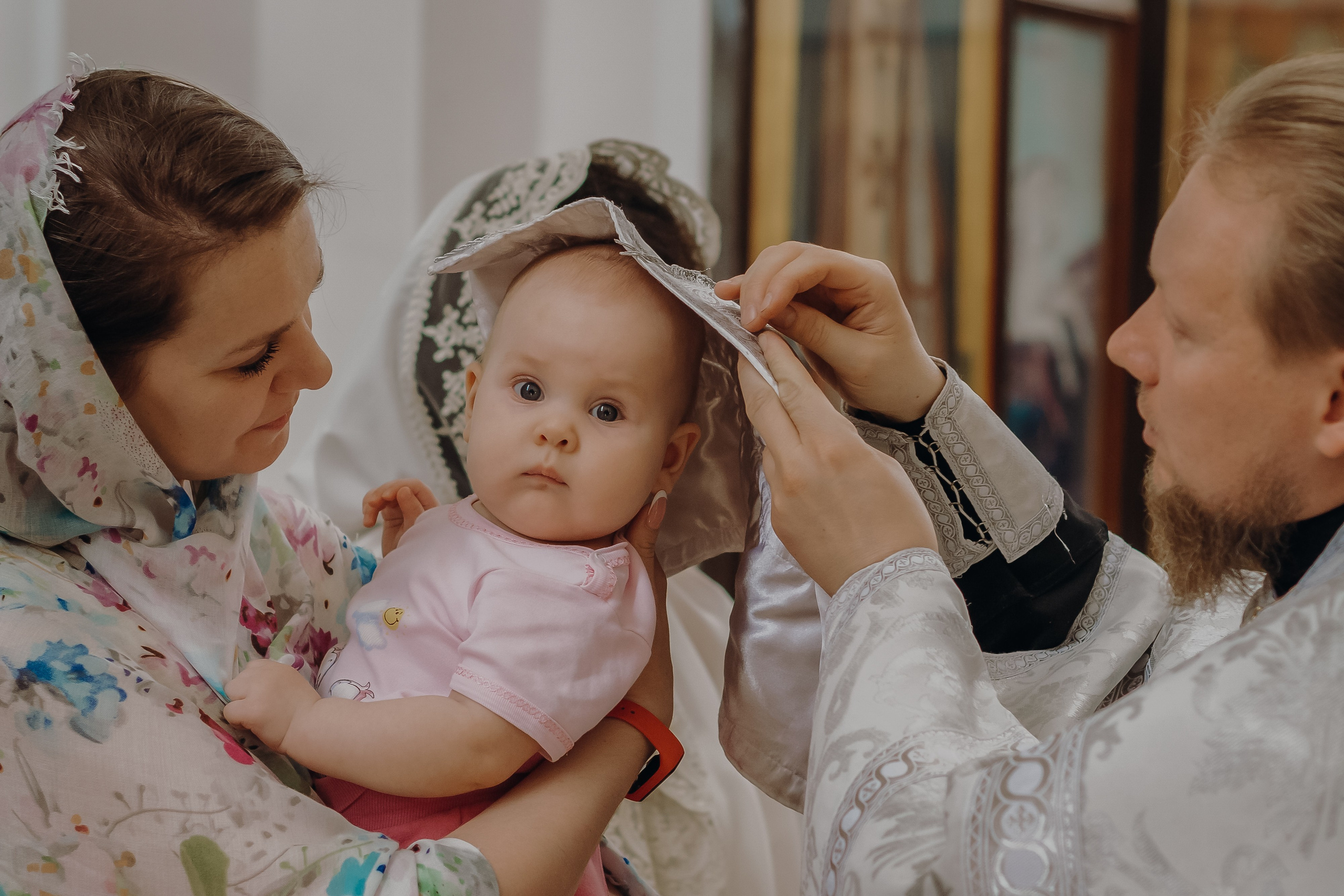 Крещение Таисии. Семейный и детский фотограф Кущ Наташа