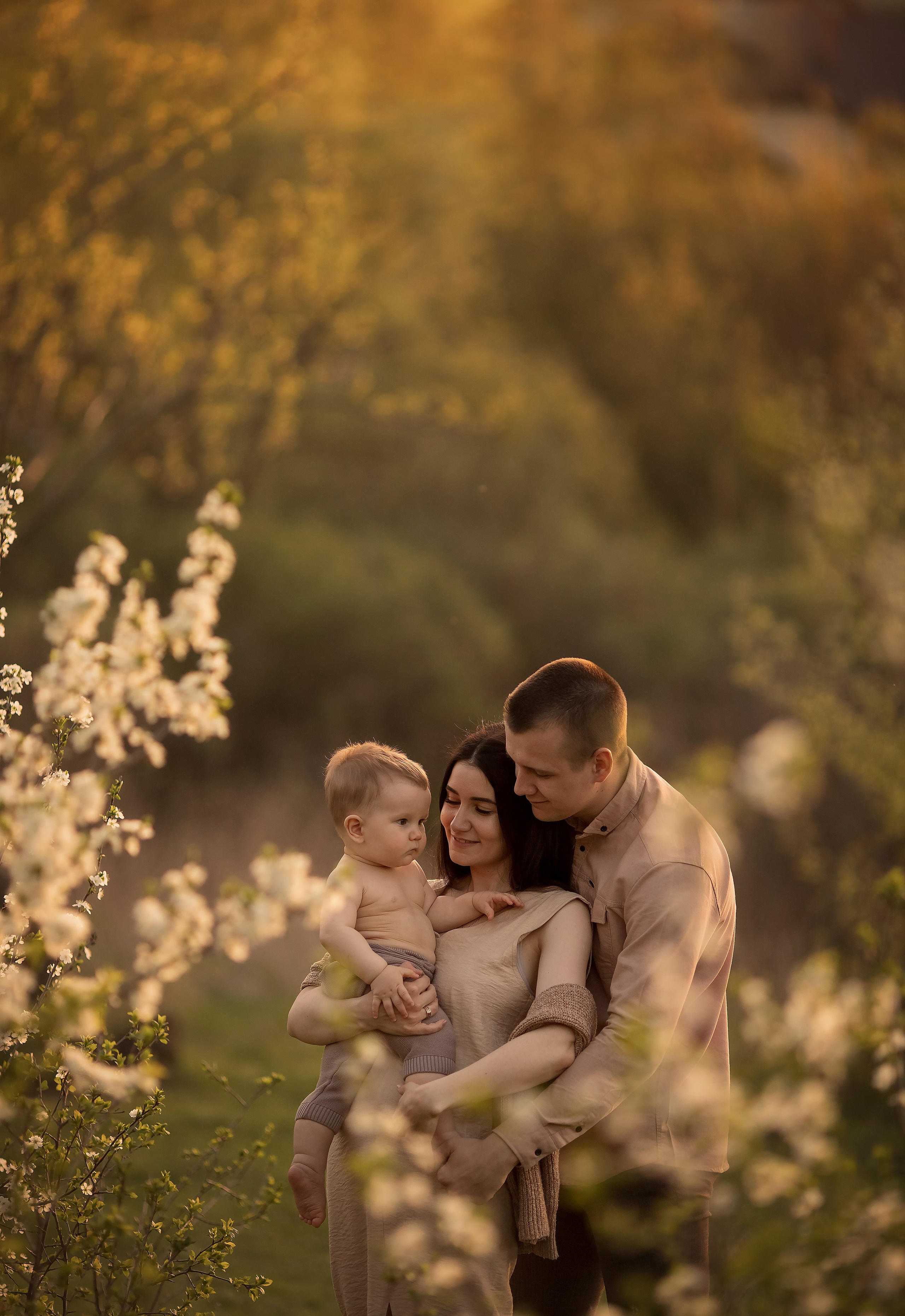 Первая весна. Семейный и детский фотограф в Саратове Полина Коткина