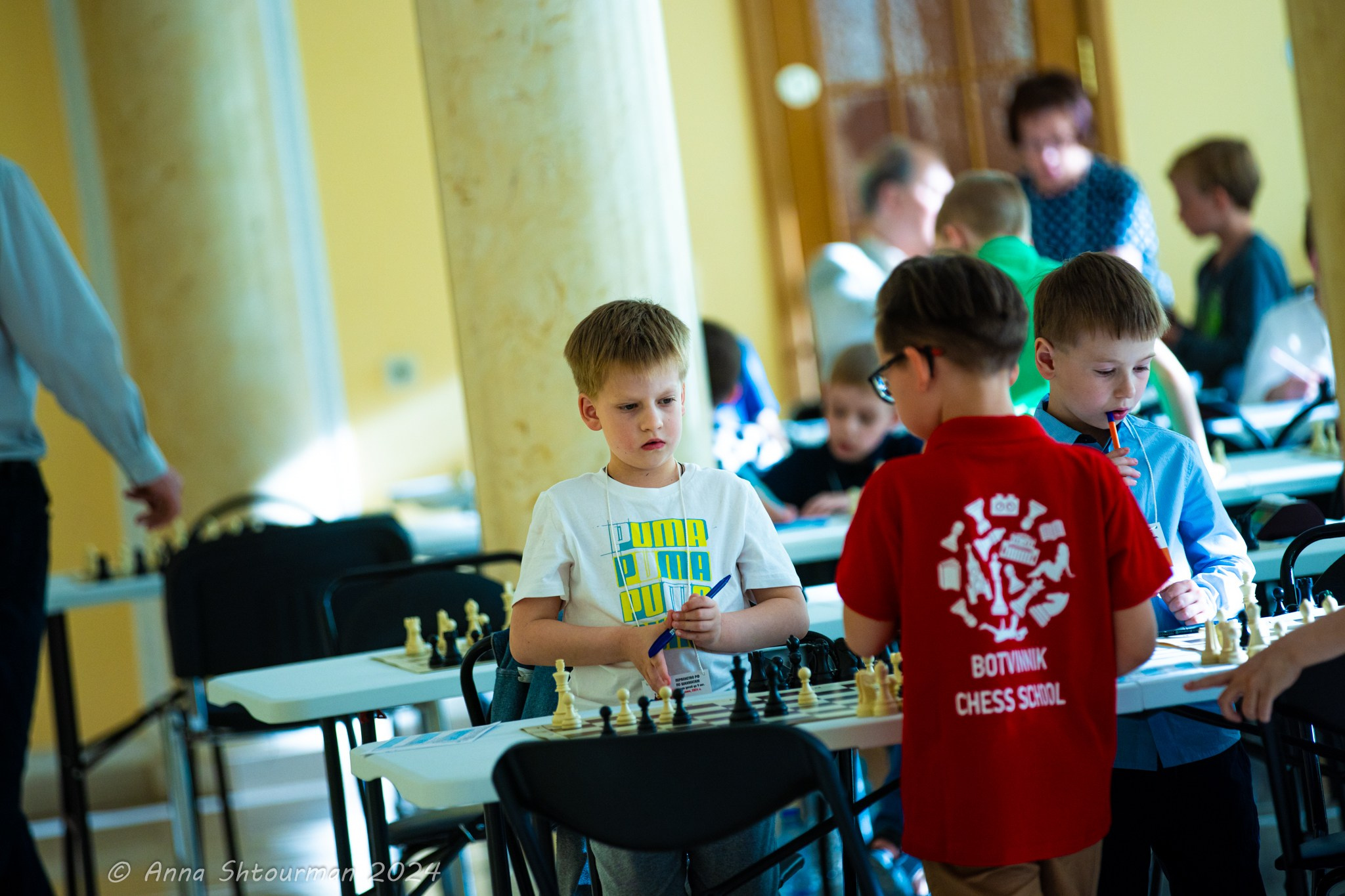2024 Первенство России по шахматам до 9 лет (Кострома, Россия). Фотограф Анна Штурман (репортажная съёмка любых событий и мероприятий) Anna Shtourman photographer