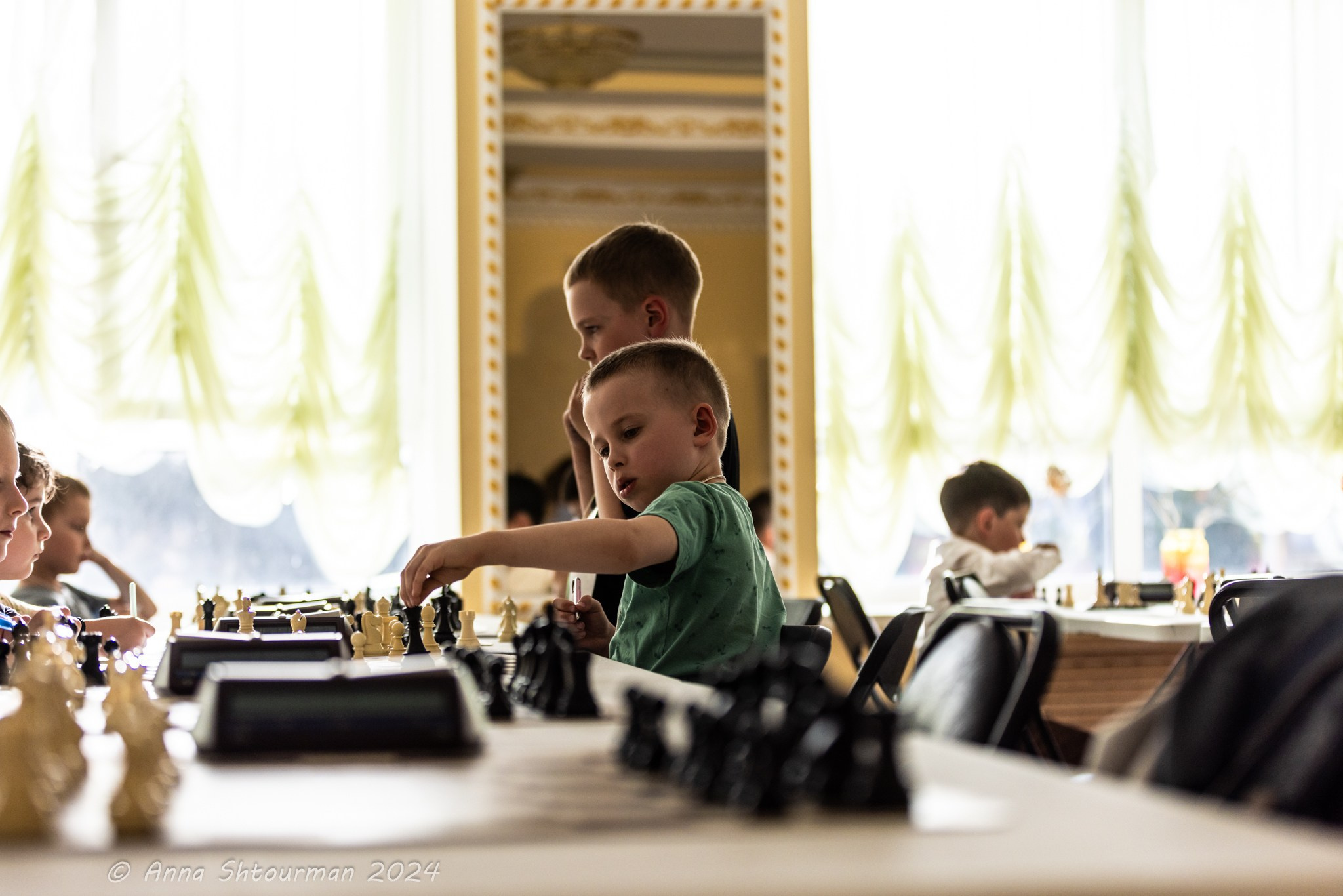 2024 Первенство России по шахматам до 9 лет (Кострома, Россия). Фотограф Анна Штурман (репортажная съёмка любых событий и мероприятий) Anna Shtourman photographer