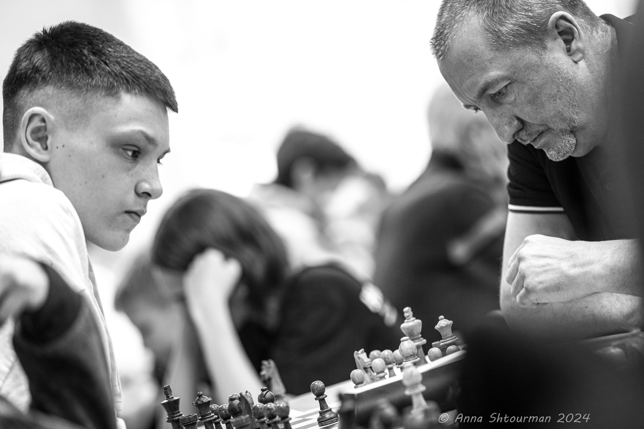 2024 Чемпионат Ярославской области по быстрым шахматам (Ярославль, Россия). Фотограф Анна Штурман (репортажная съёмка любых событий и мероприятий) Anna Shtourman photographer