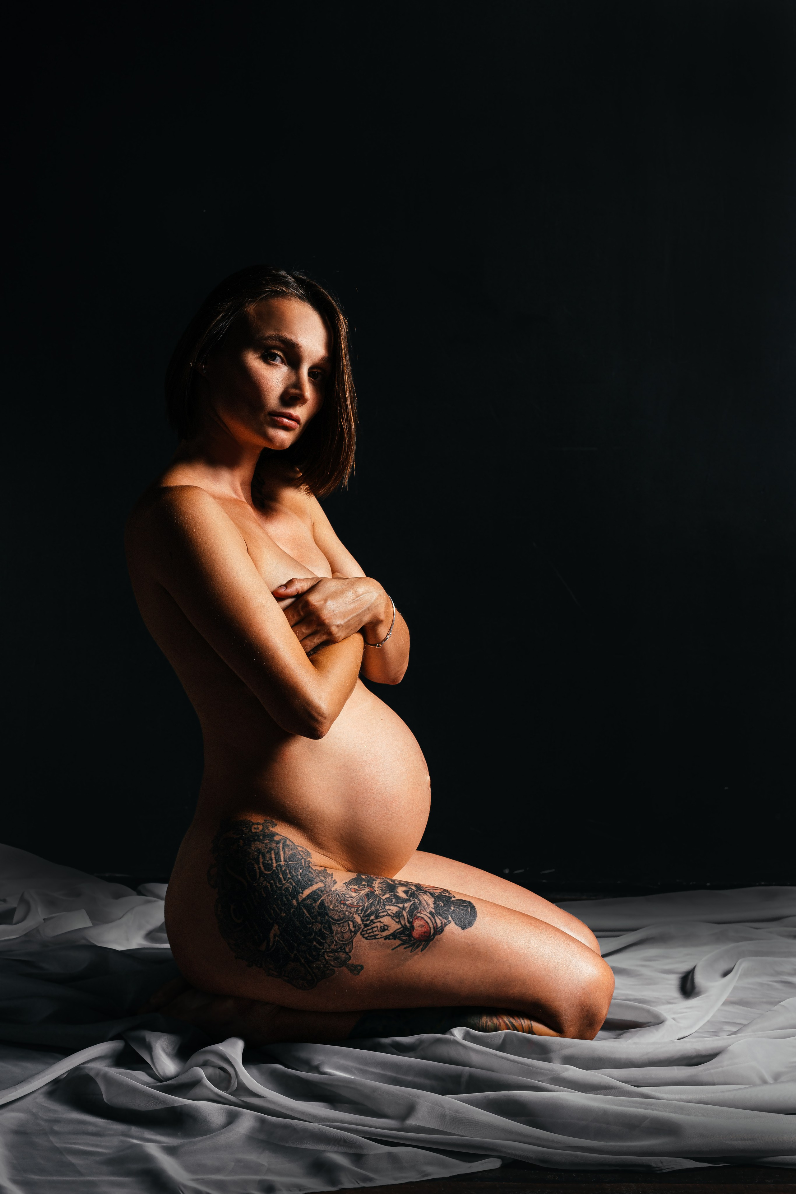 Беременность (минимализм). Фотограф Шунова Саша