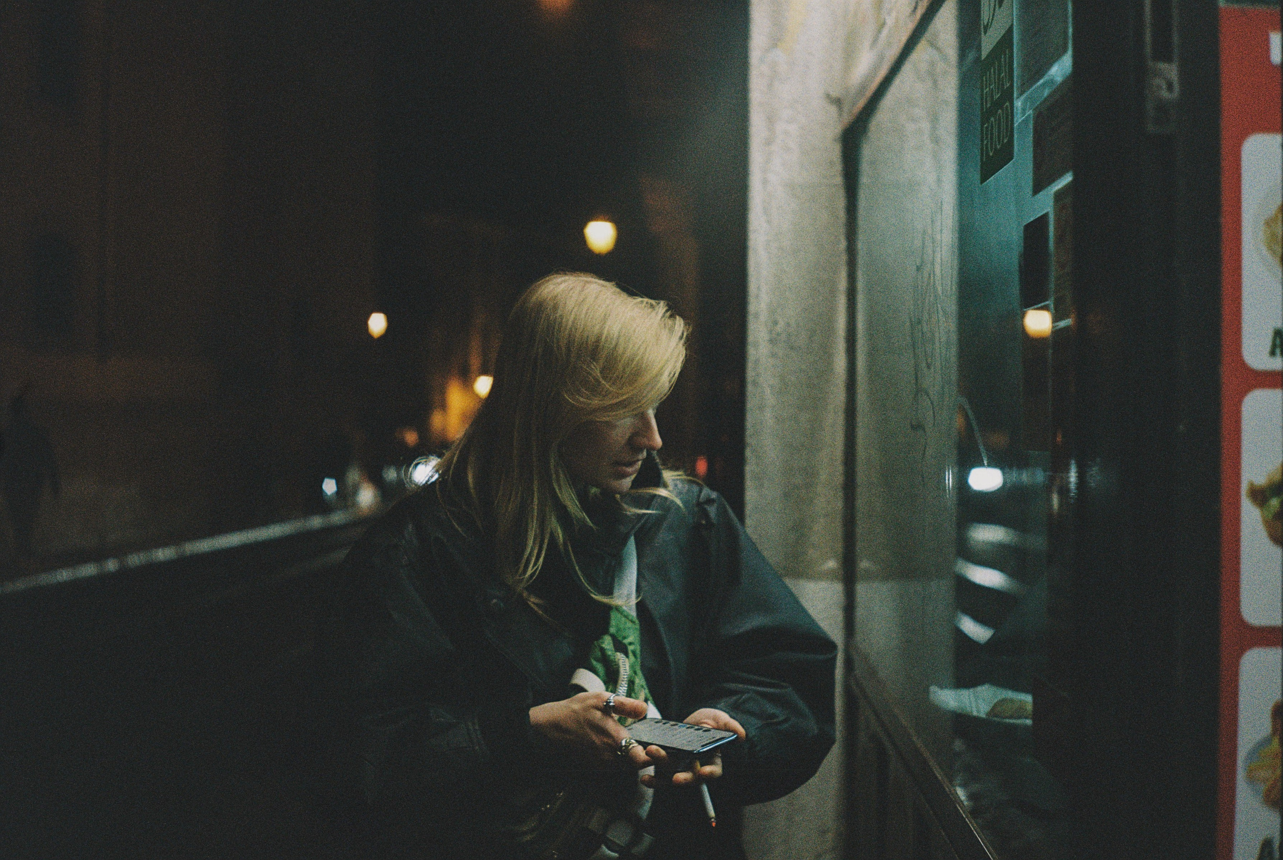 Portraits / color. Katya Zimina, film photographer