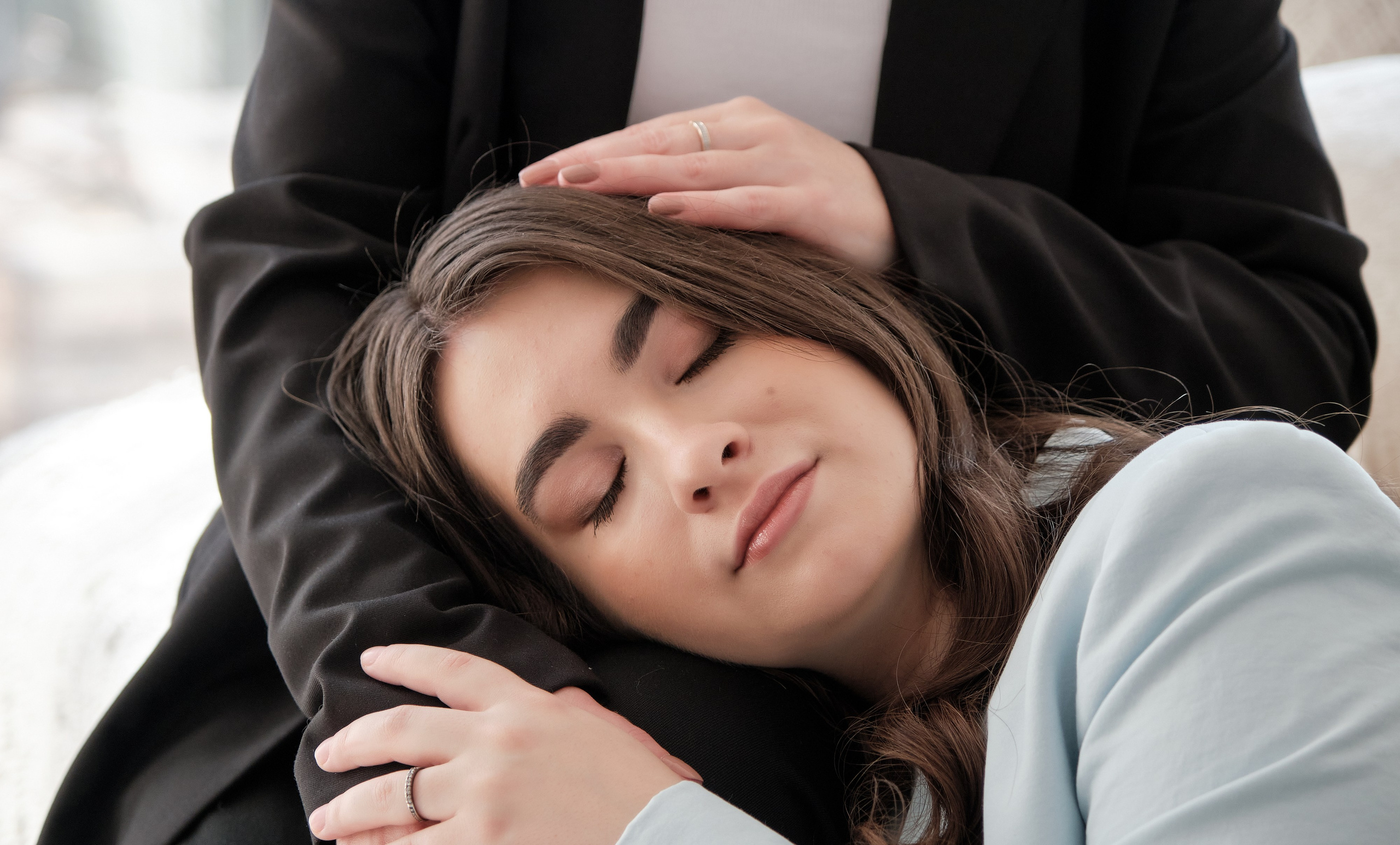 Семейная фотосессия мамы и дочки 3. Портретный фотограф на новый год в Москве Виктория Колышева