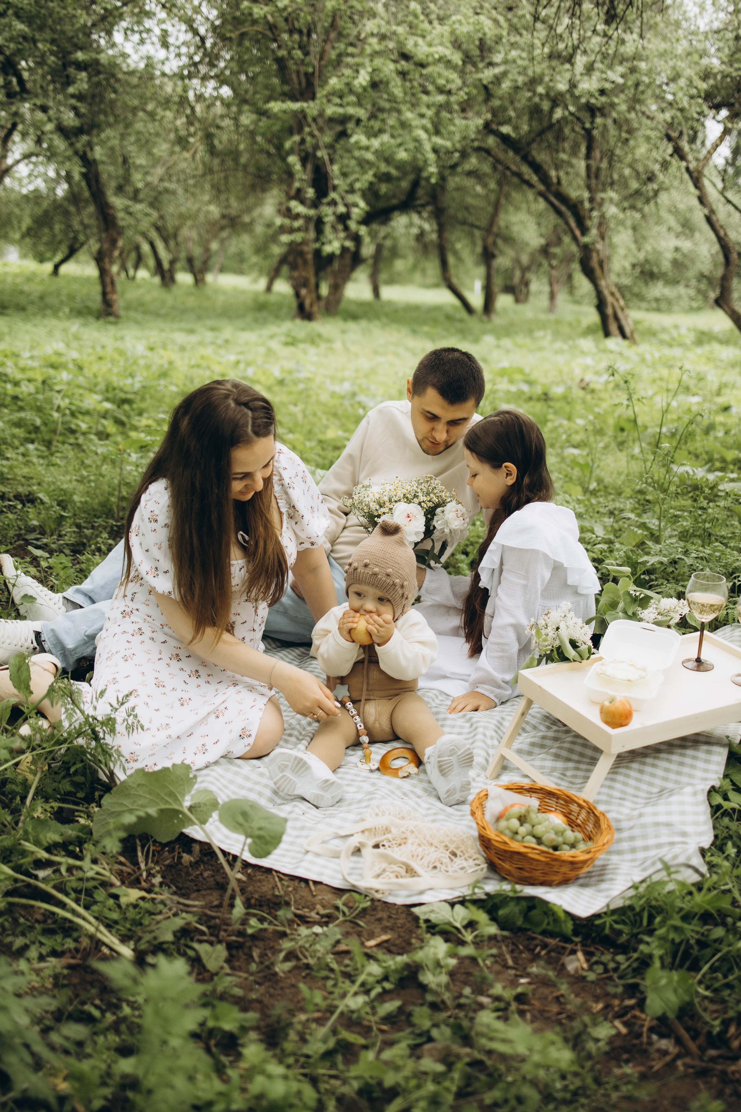 Миша, Дима, Лера и Миша. Семейный фотограф в Москве Виктория Ястребинская