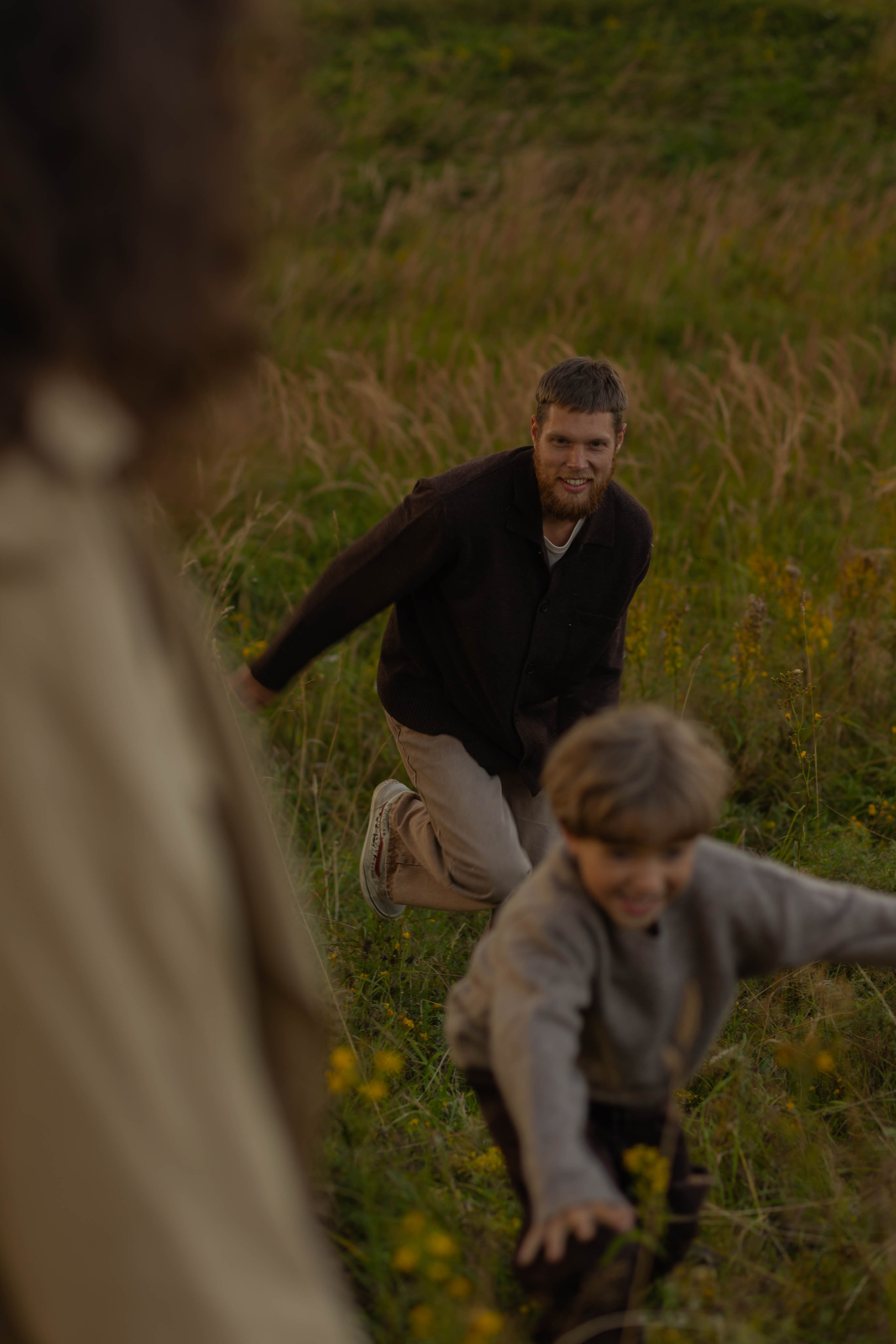 В полях. Семейный фотограф в Санкт-Петербурге Любовь Савкина