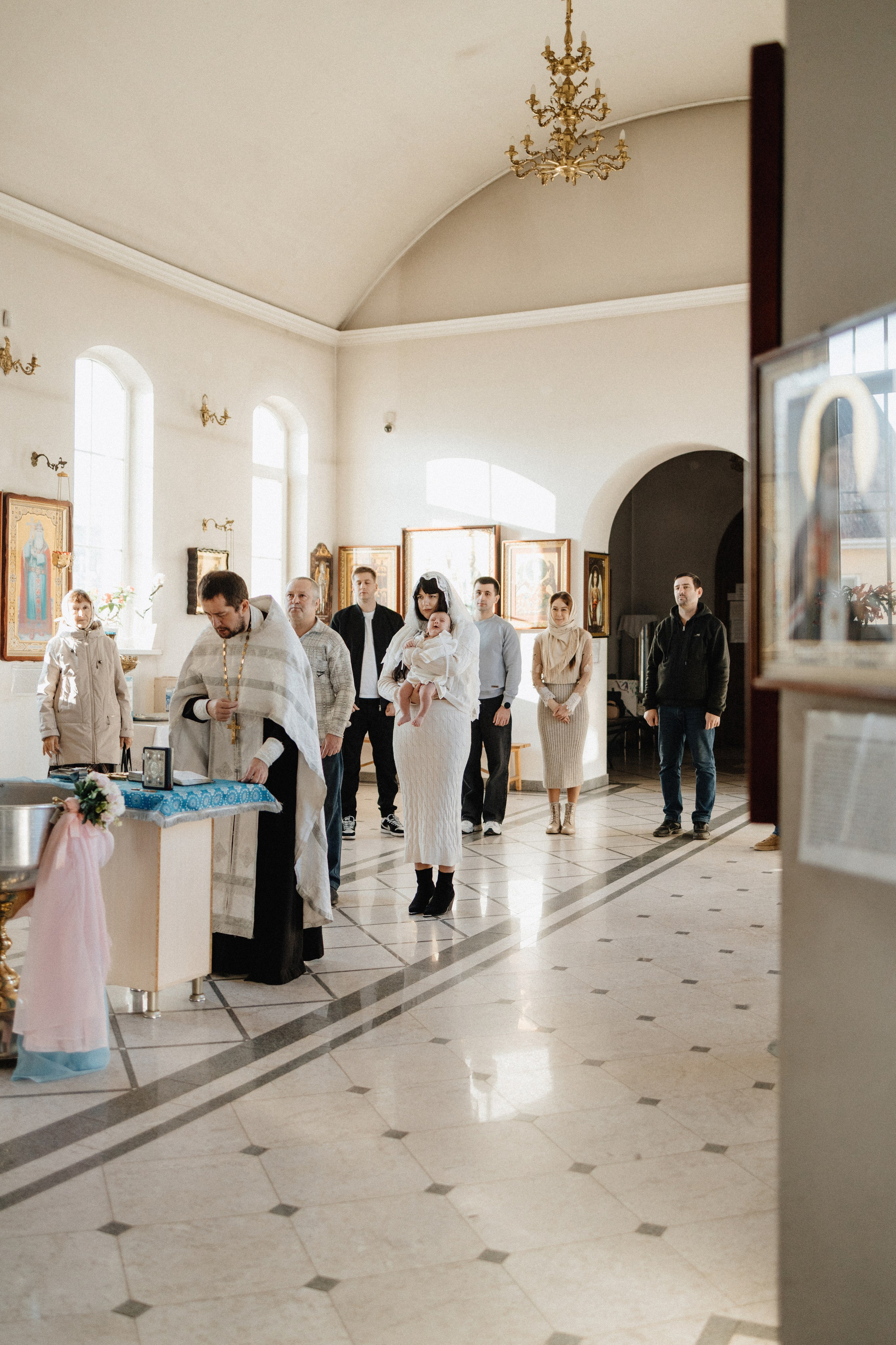 Крещение. Семейный лайфстайл фотограф в г. Липецк