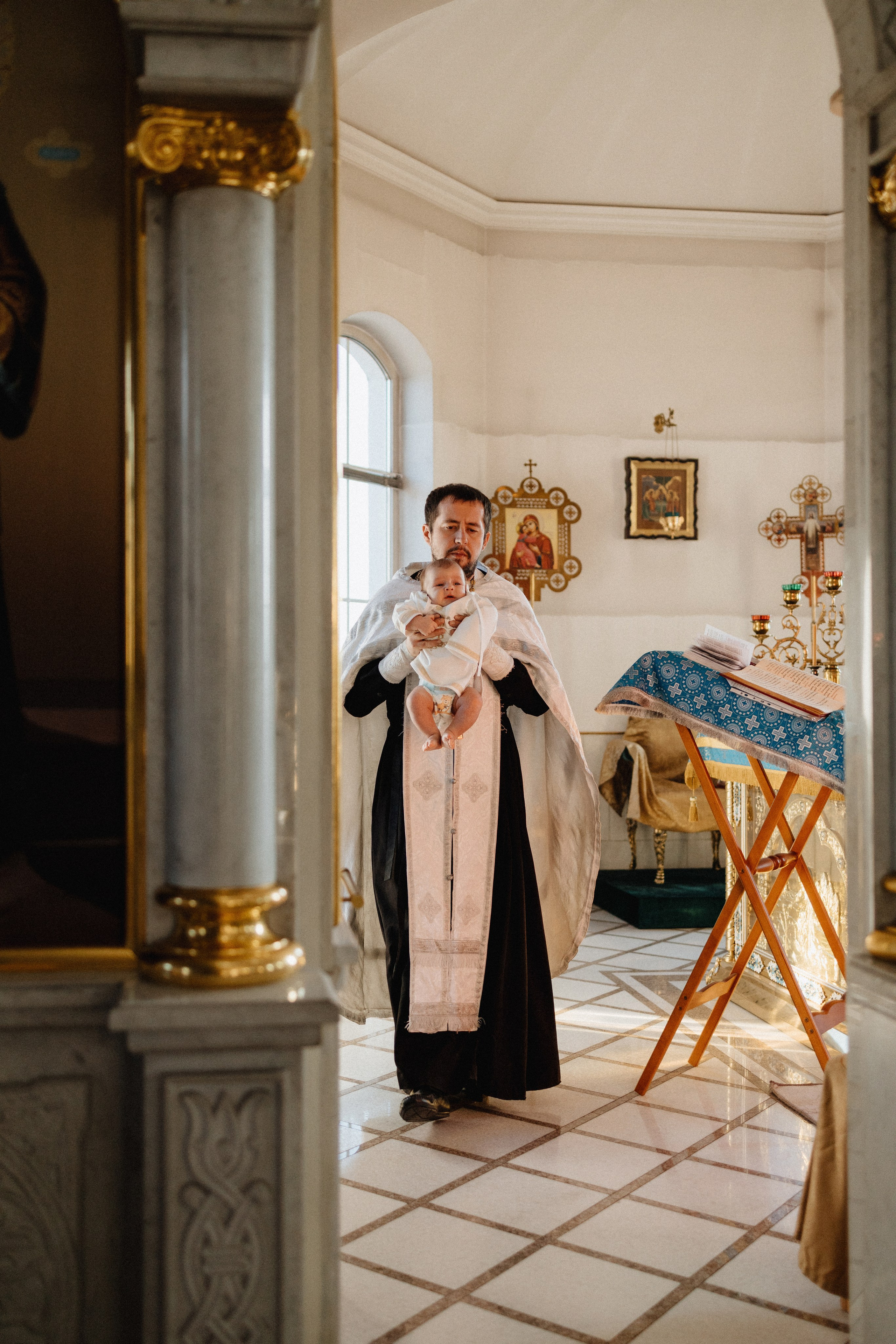 Крещение. Семейный лайфстайл фотограф в г. Липецк