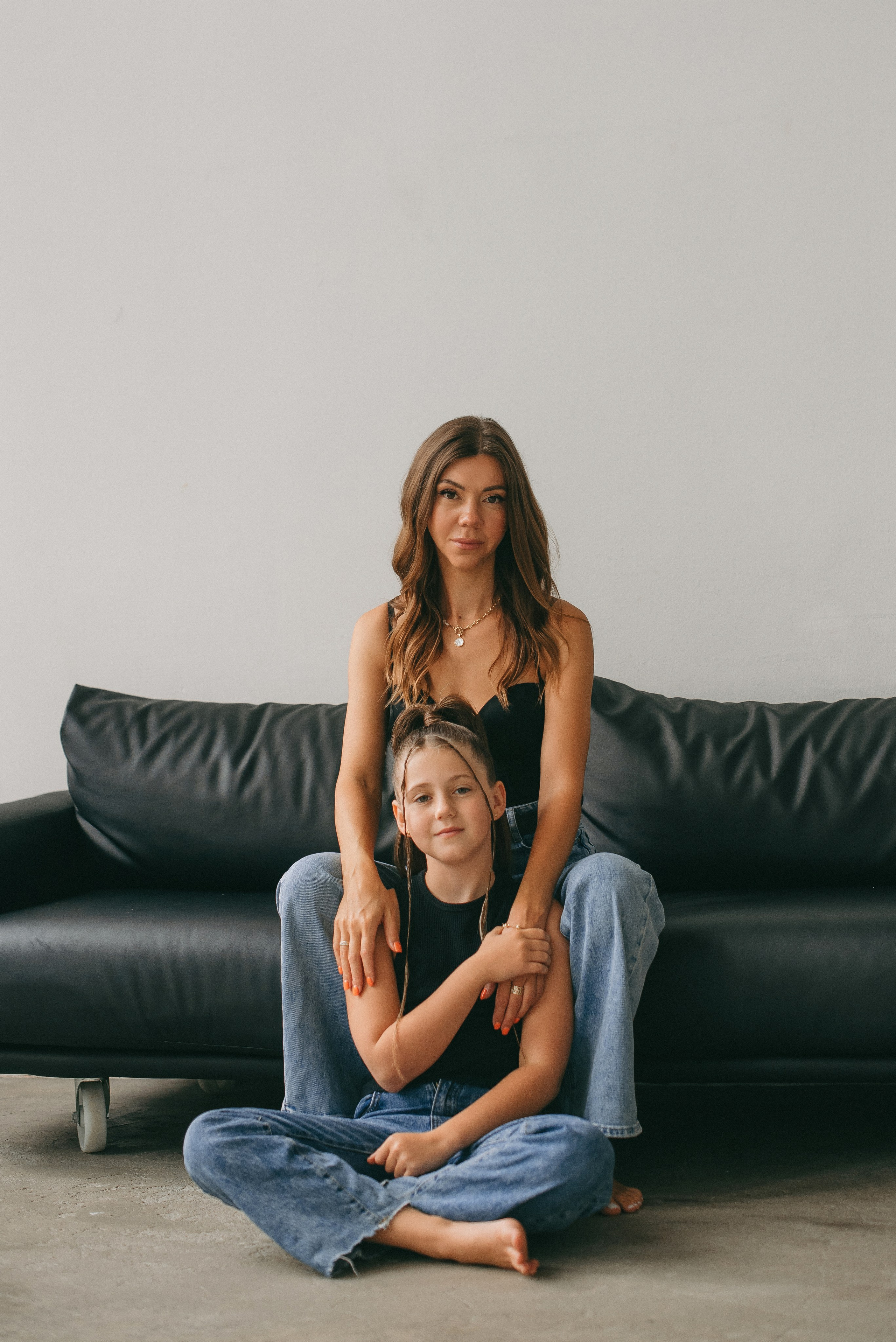 Семейная фотосессия в студии. Семейный и детский фотограф в Обнинске, Калуге, Москве