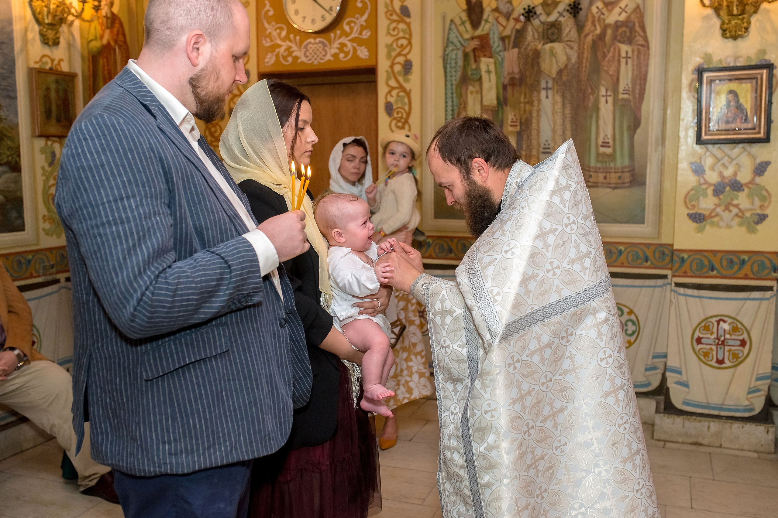 Крещение в Тропарёво. Фотограф Владимир Артамонов