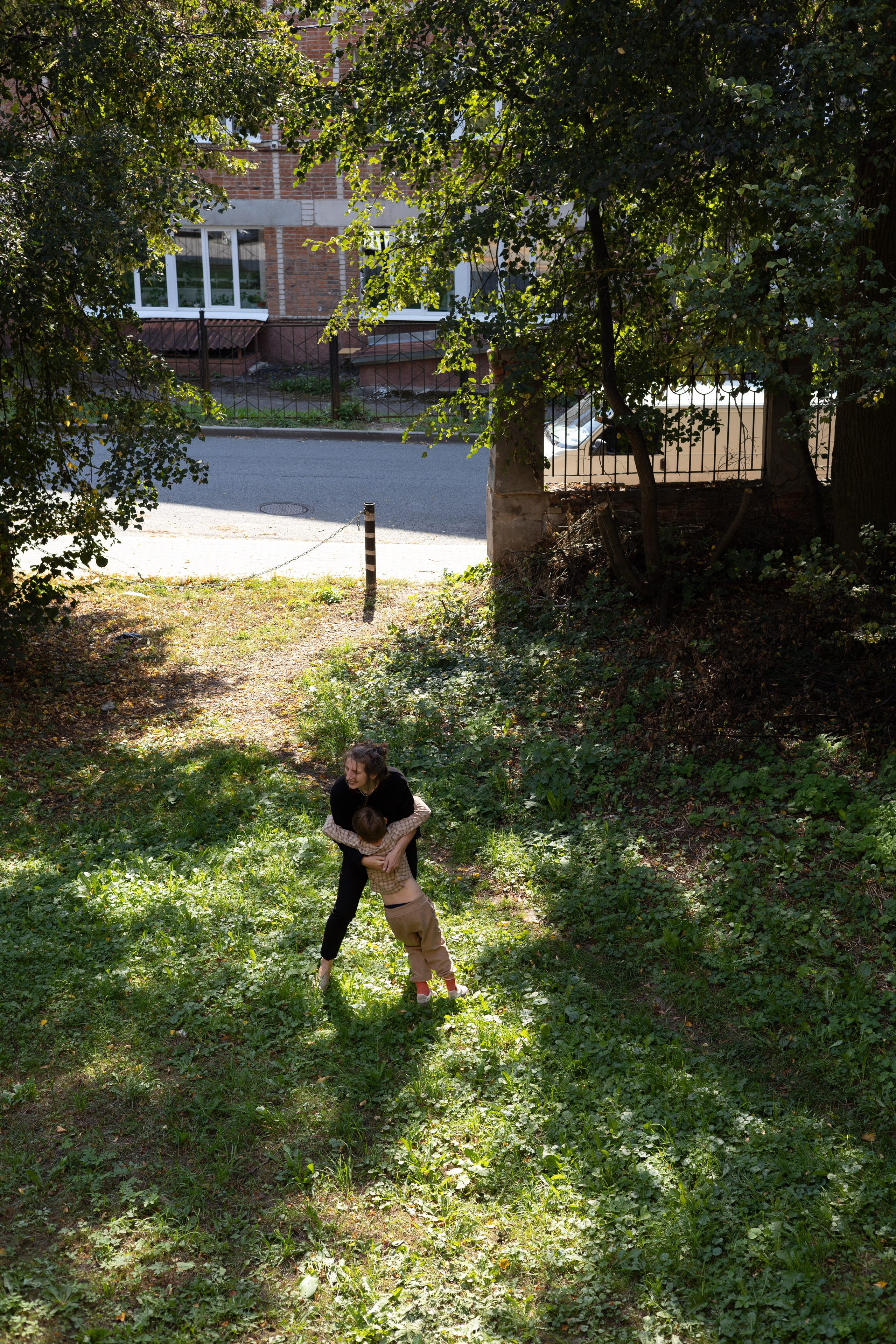 Вера и дети в мастерской. Портрет художника. Марина Лавинская Фотограф из Москвы