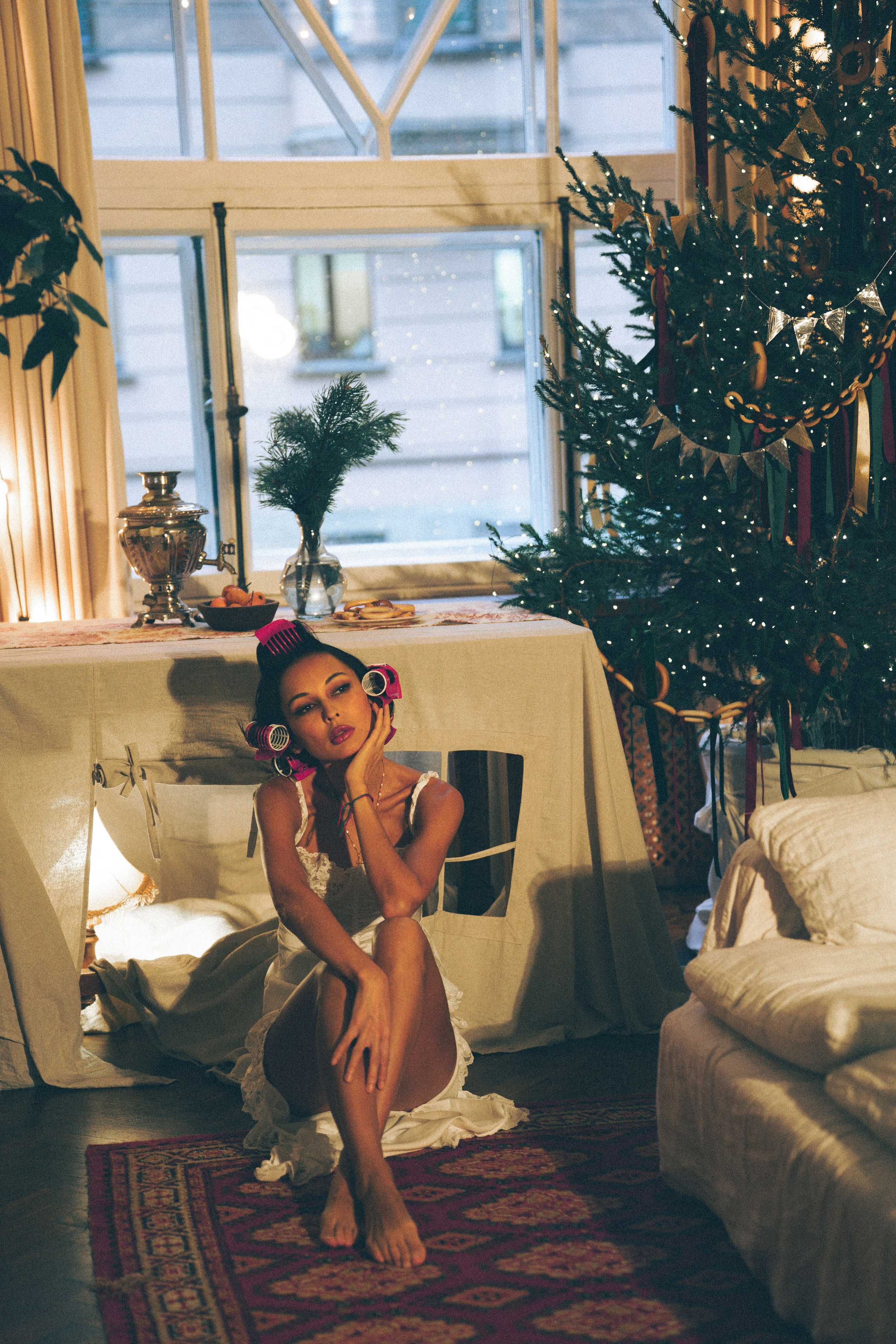 ФОТОСЕСИИЯ К НОВОМУ ГОДУ В АТМОСФЕРНОЙ СТУДИИВ ЦЕНТРЕ ПИТЕРАИ ВИНТАЖНЫЙ ОБРАЗ. Профессиональный фотограф, Санкт-Петербург — Виктория Богомолова