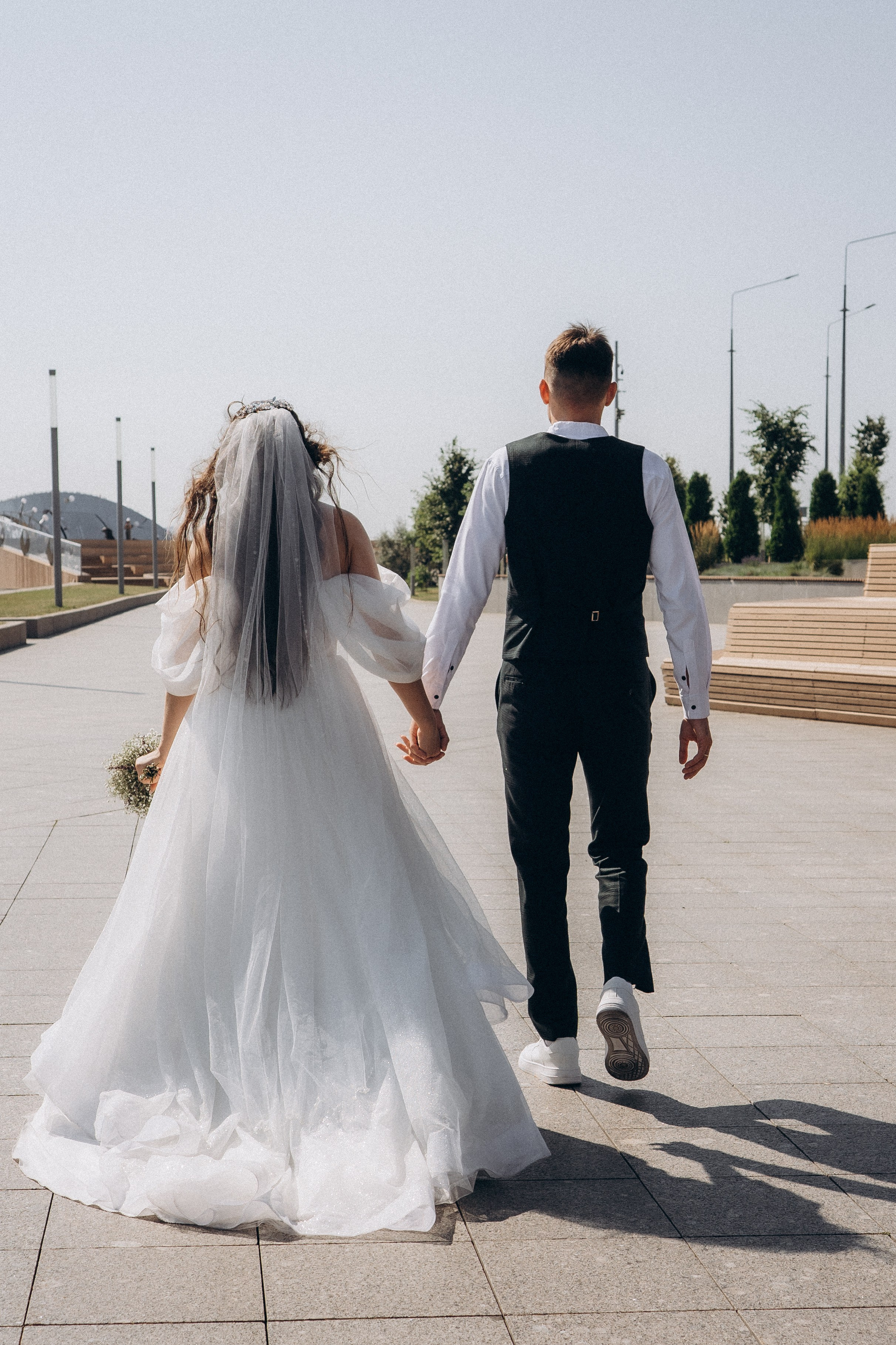 СВАДЕБНАЯ СЬЕМК В ПАРКЕ 300-ЛЕТИЯ. Профессиональный фотограф, Санкт-Петербург — Виктория Богомолова