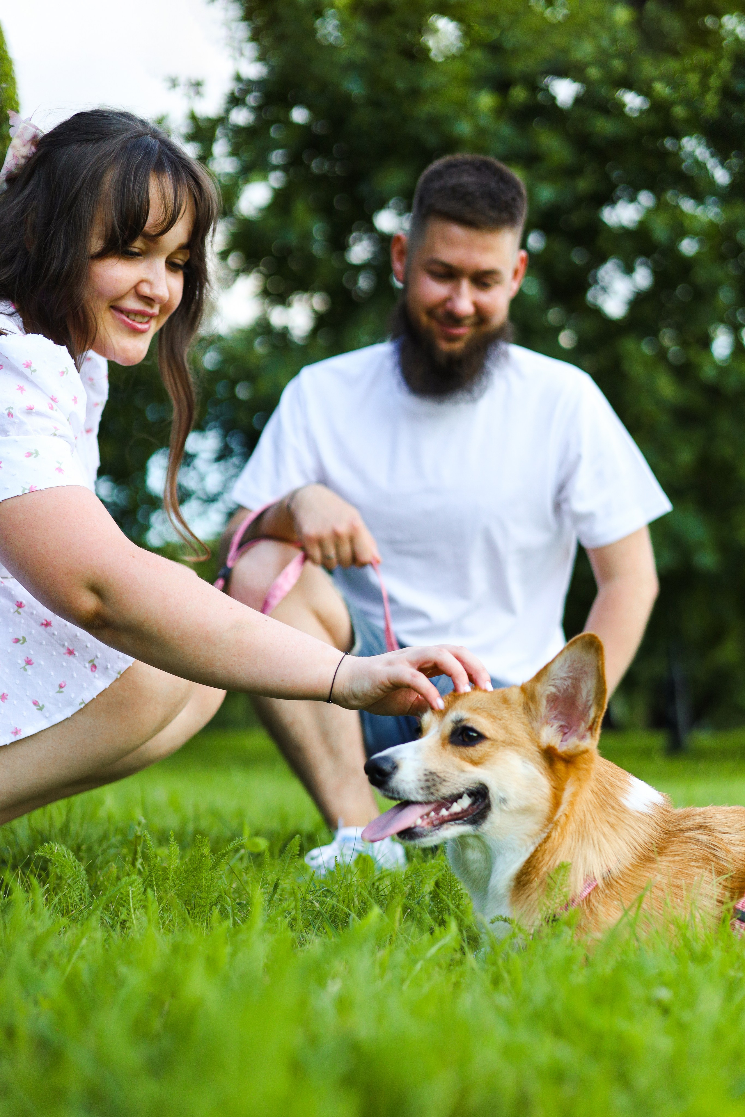 Эмили, Аня и Лёша. Фотограф-анималист Ксения Шевцова|Москва