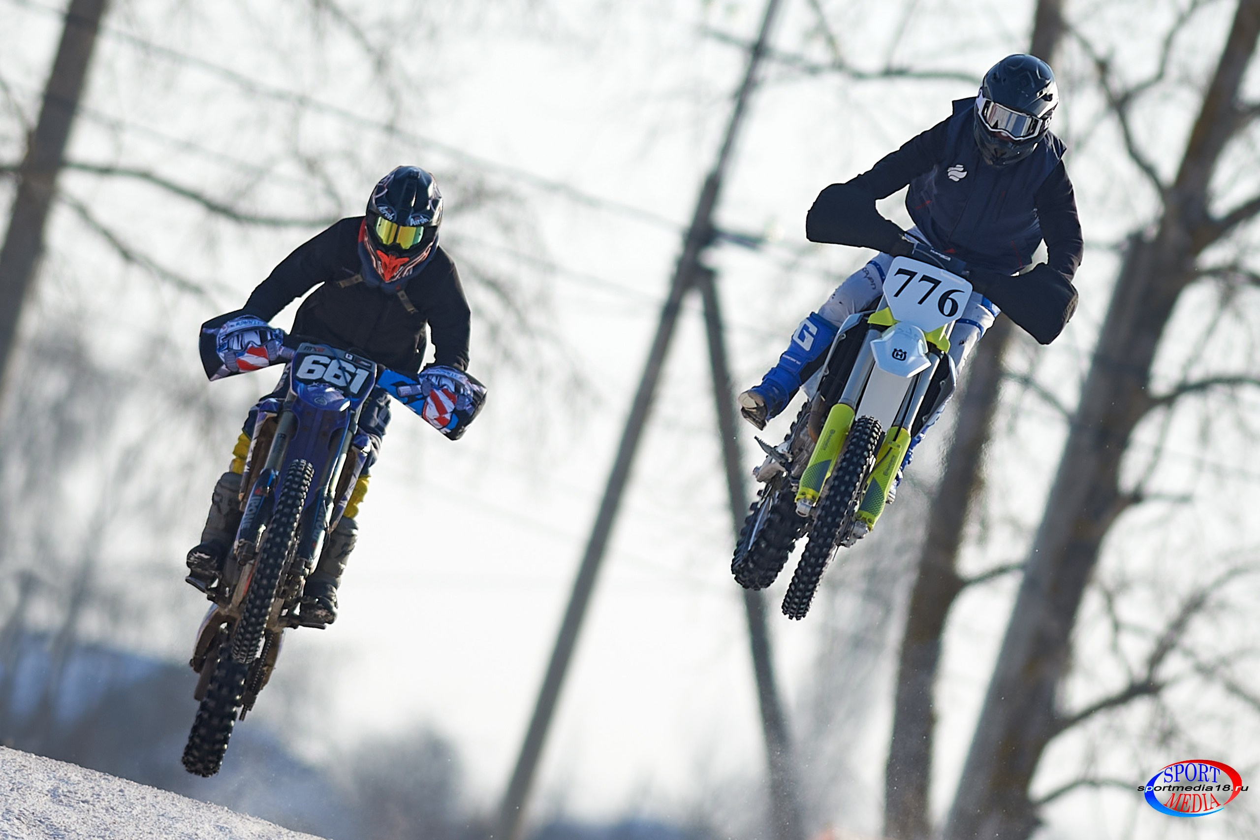 3 этап Кубка Удмуртской Республики по мотокроссу. Воткинск 23.02.2025. Спортивный репортажный фотограф в Ижевске Сергей Мерзляков