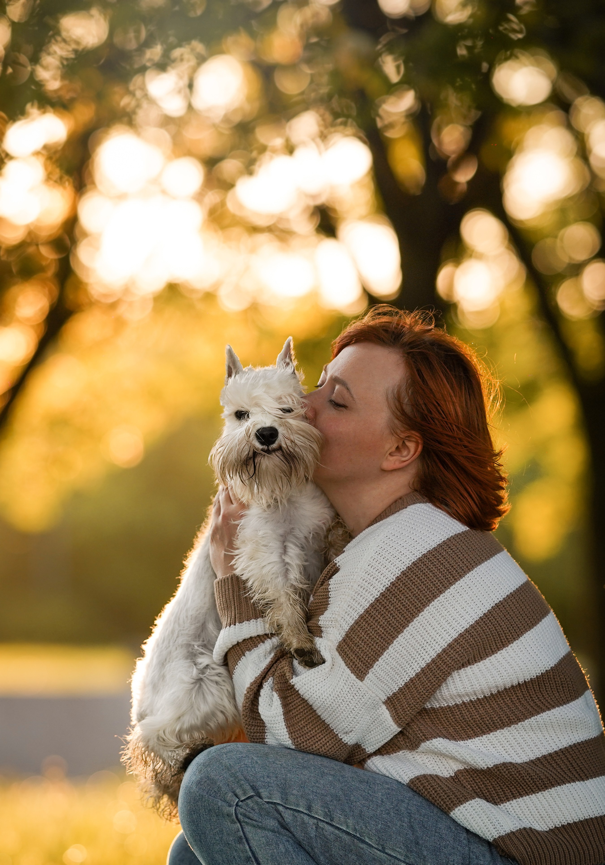 Оля и Доминик. Фотограф-анималист в Санкт-Петербурге Яна Мартынова