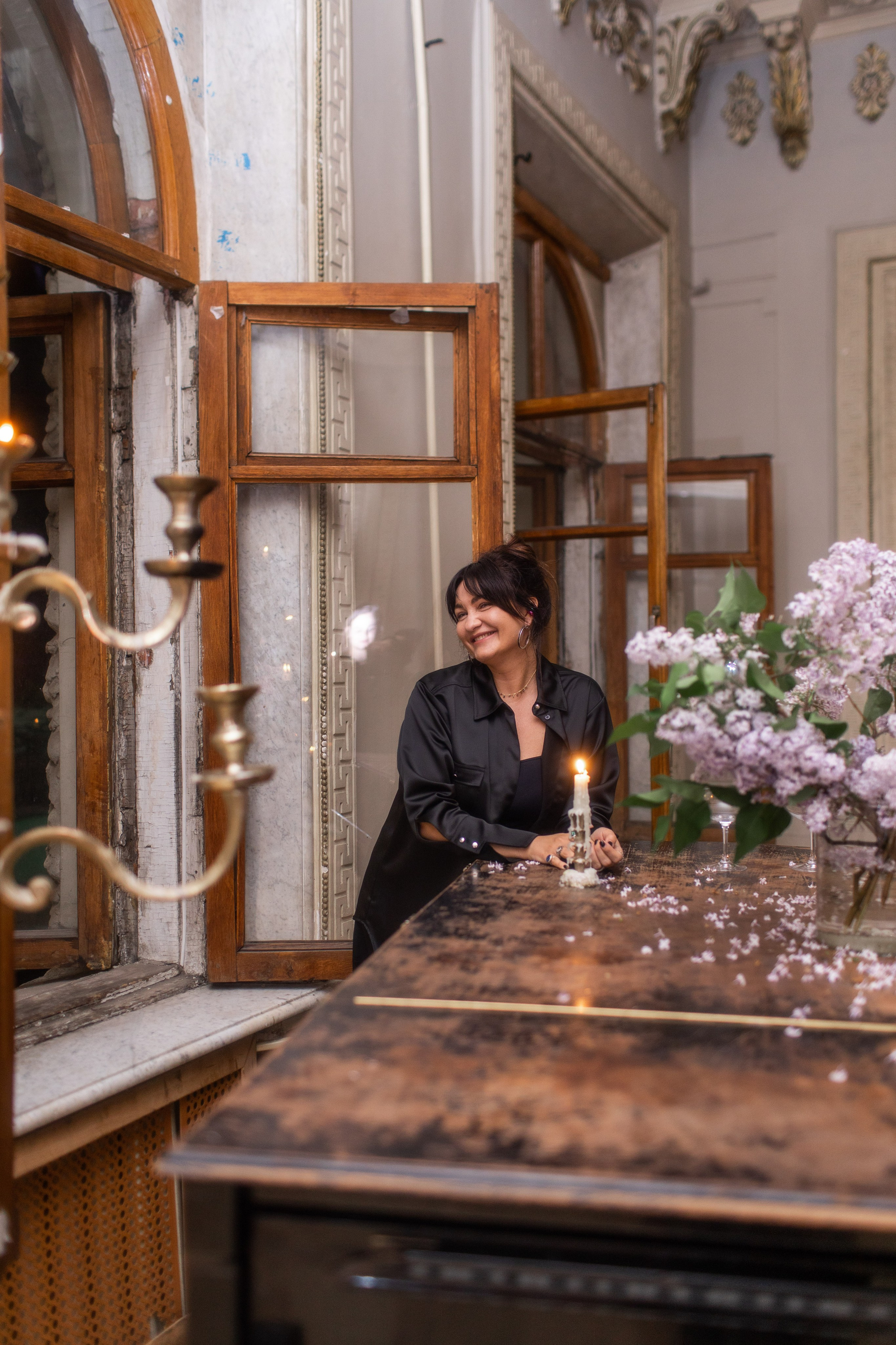 Кинопоказ в особняке. Фотограф в Москве Десятова Ксения