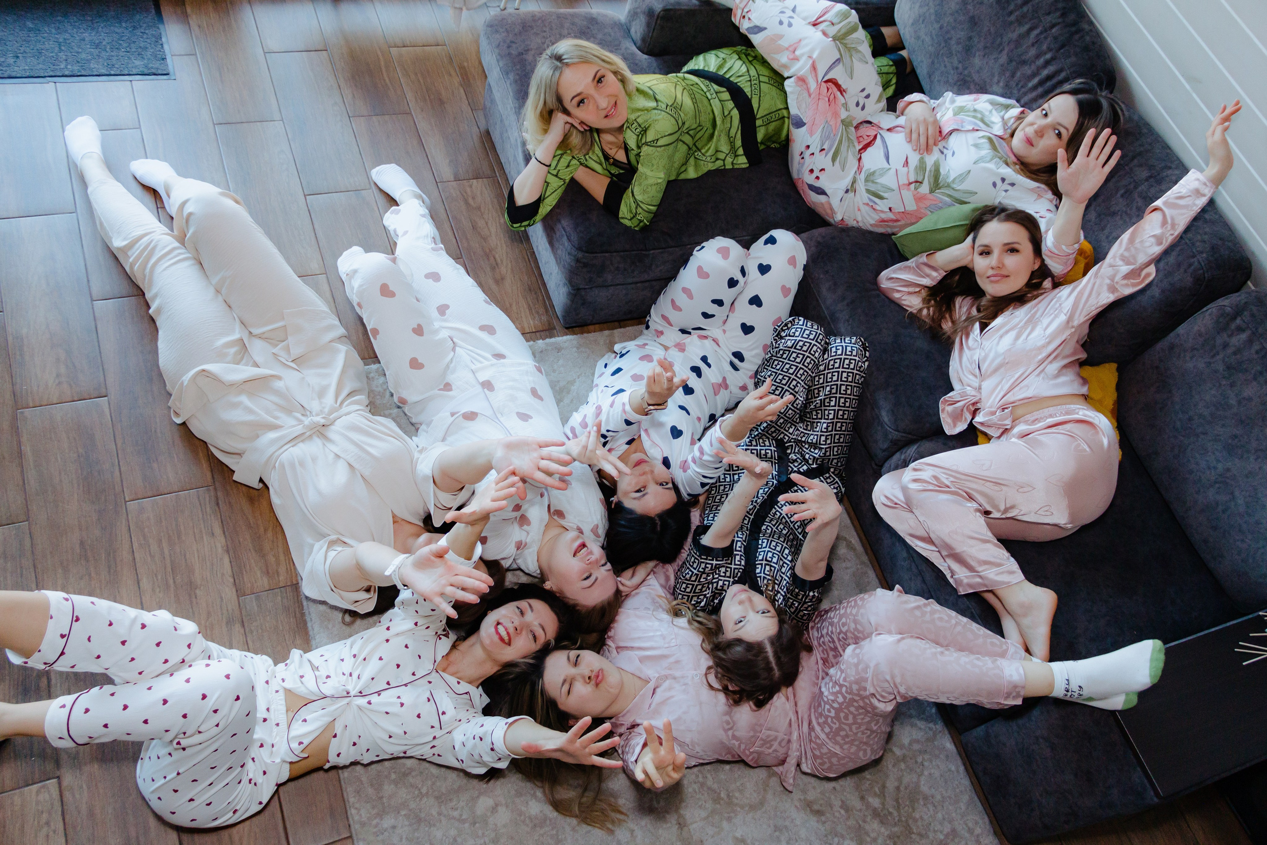 Фотосессия — пижамная вечеринка в Екатеринбурге. Фотограф в Екатеринбурге Пойгина Елена
