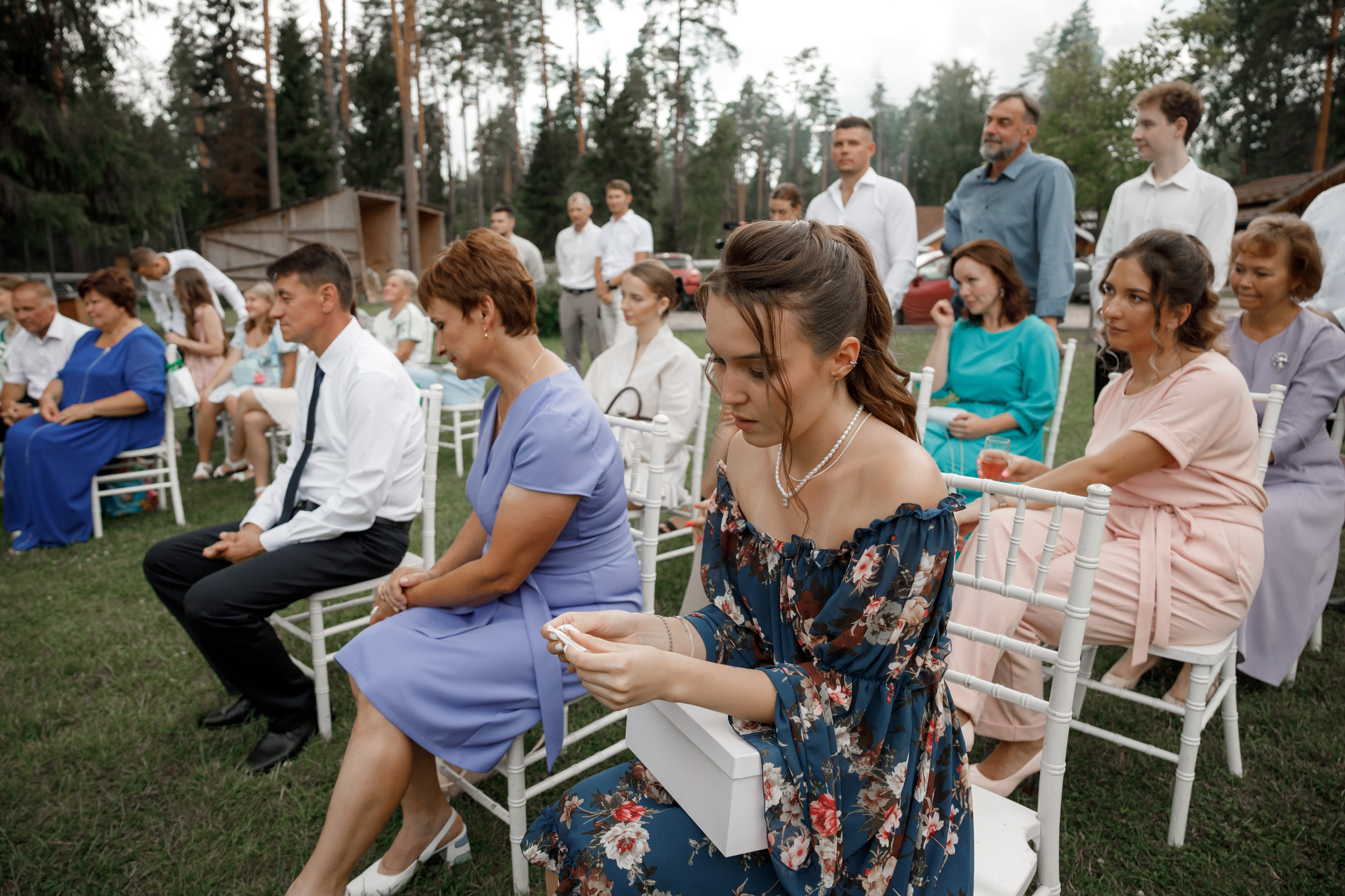 Полина и Дмитрий, загородный клуб «Барин», ЗАГС в г. Пушкино. Свадебный и репортажный фотограф (Москва, Королев и другие)