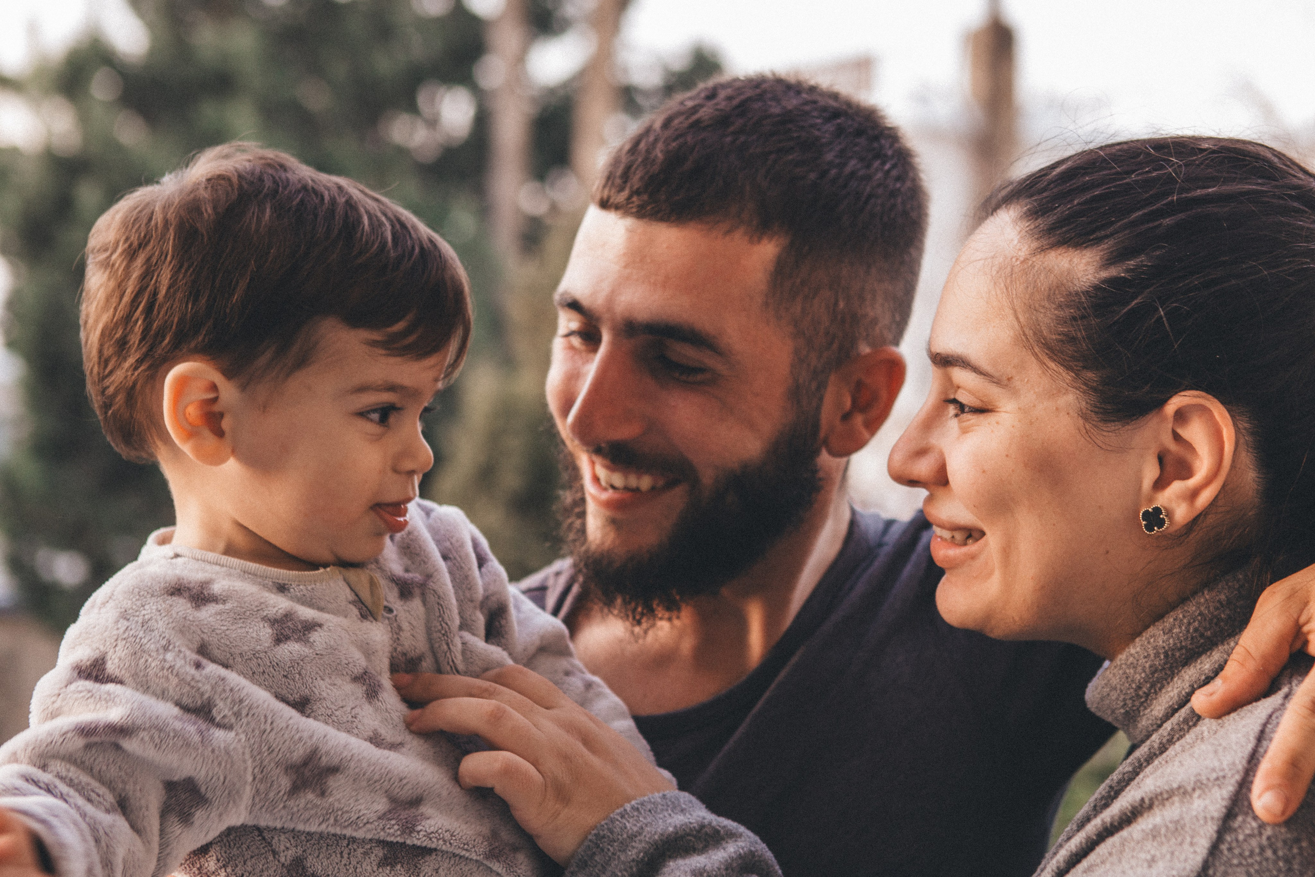 Afina and family. Portrait, family and pet photographer in Cyprus, Ksenia Bourdelle