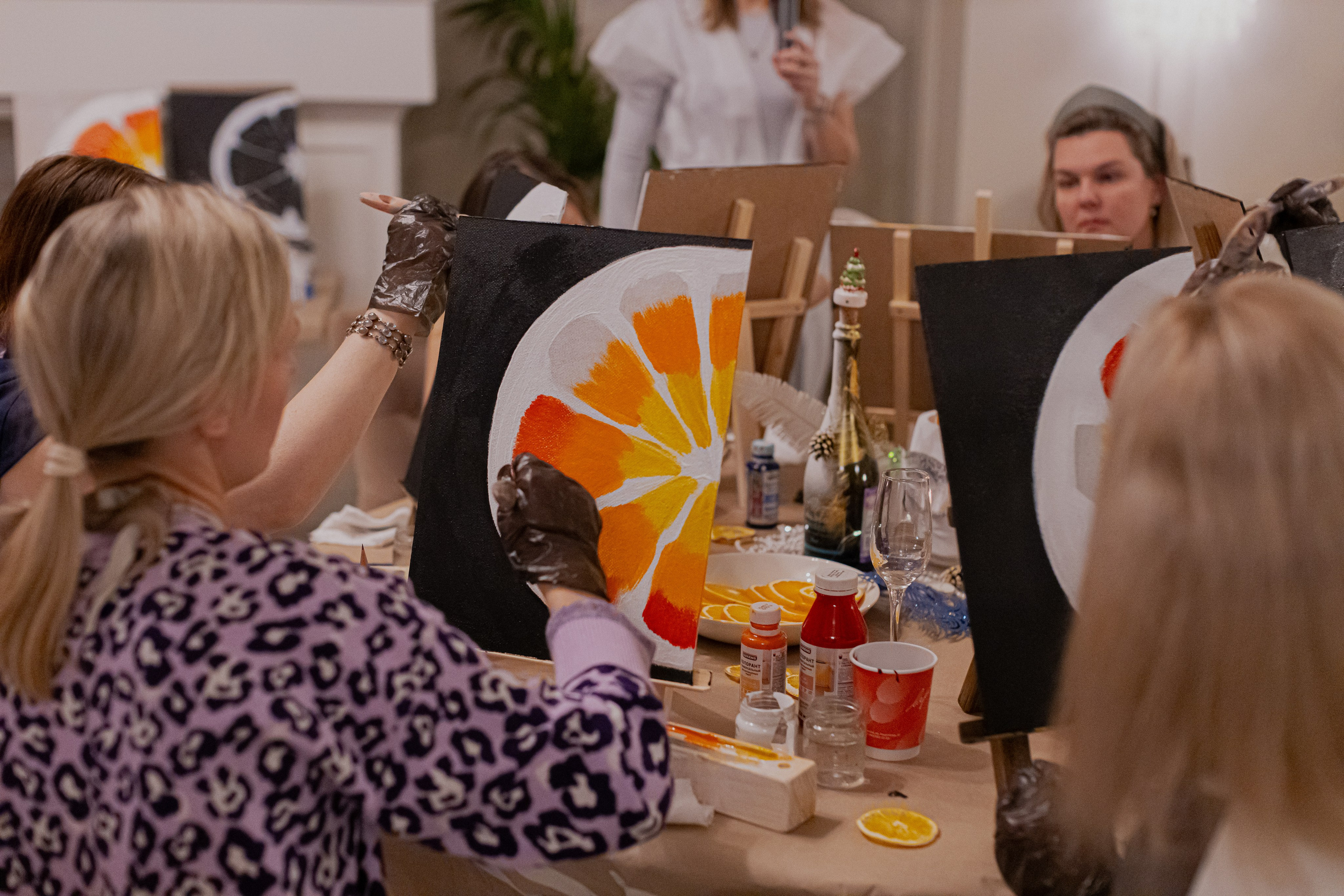 Мк Апельсин (для женского клуба ВМЕСТЕ). Анастасия Ракчеева Художник