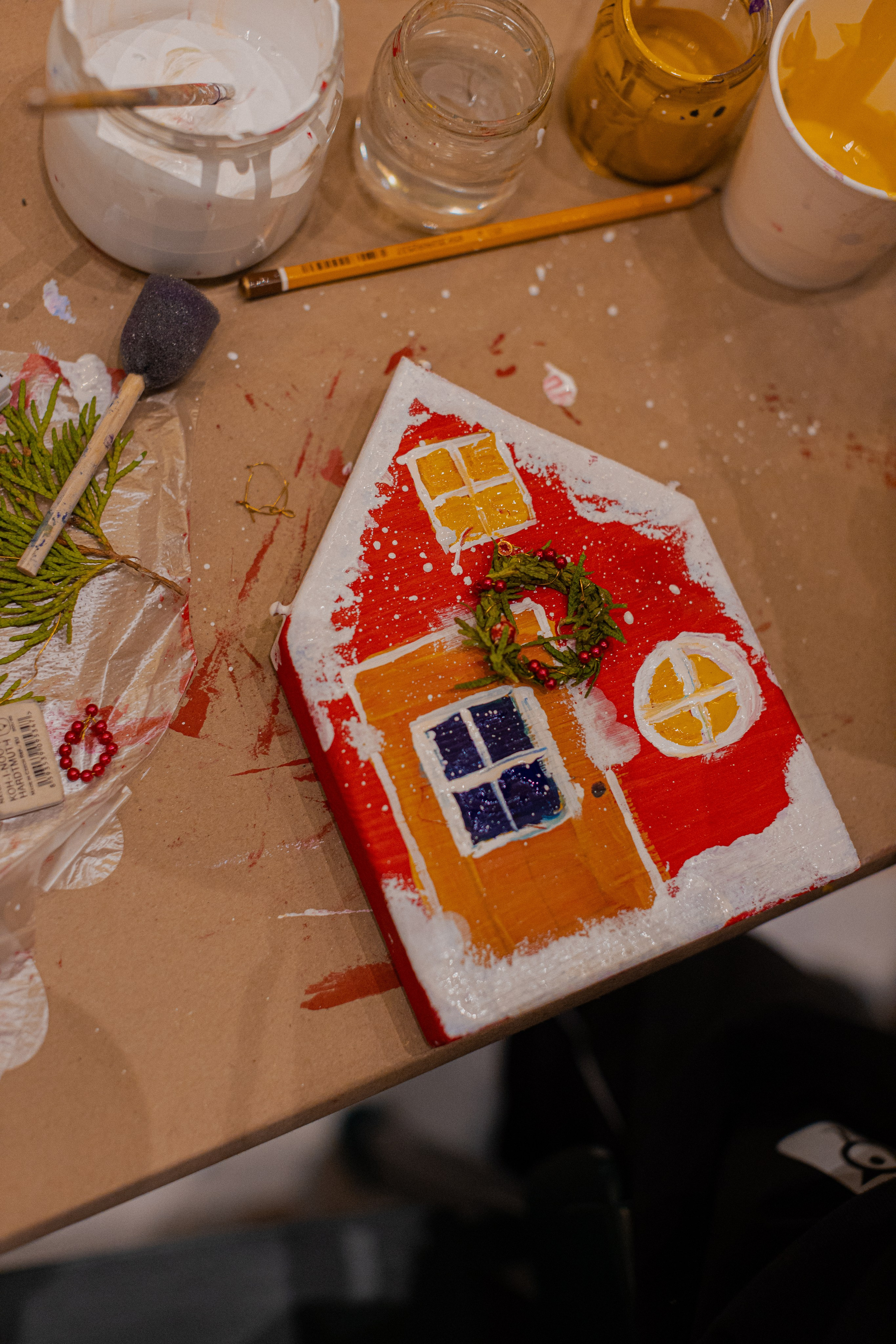 МК Домики. Анастасия Ракчеева Художник