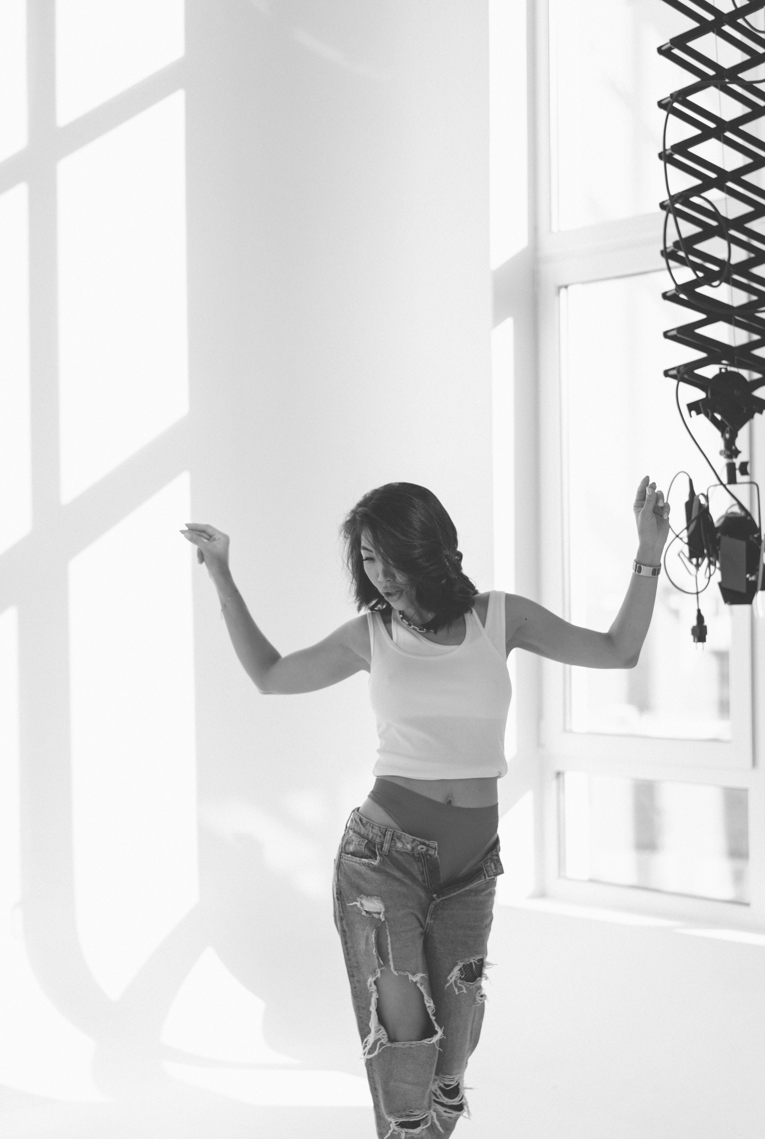 Аня_циклорама. Фотограф Лютикова Ирина, Тюмень, Москва