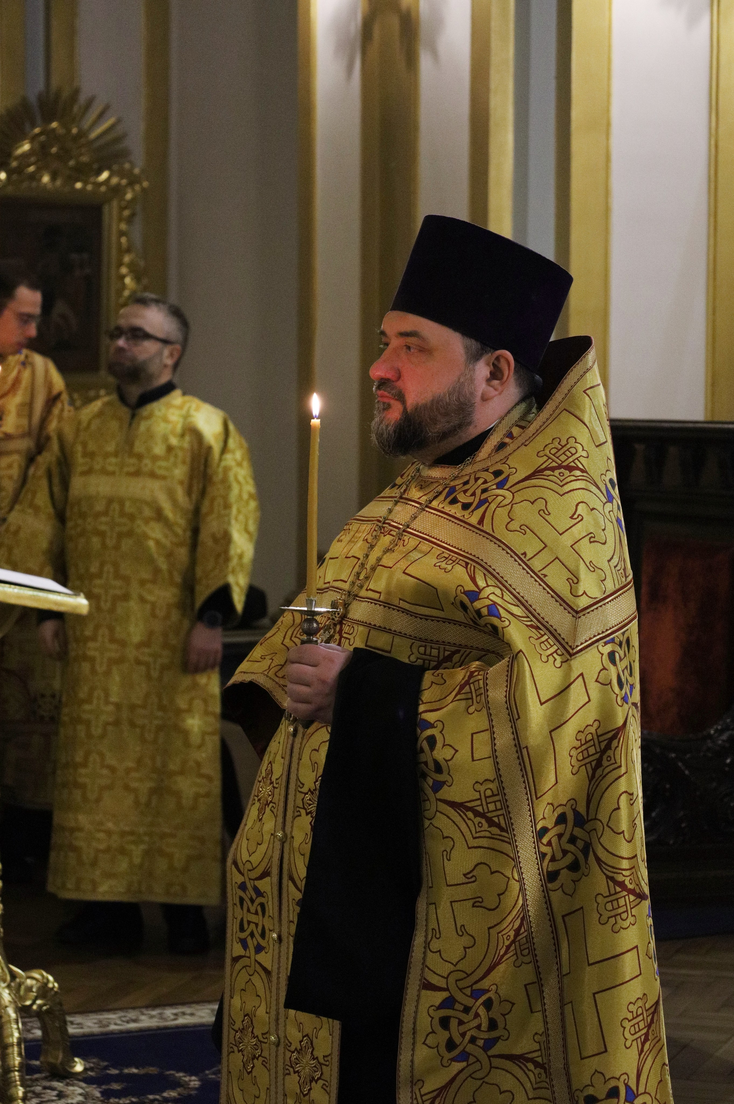 СЛУЖЕНИЕ В КАНУН ДНЯ ПАМЯТИ СВЯТИТЕЛЯ НИКОЛАЯ ЧУДОТВОРЦА. НИКОЛО-БОГОЯВЛЕНСКИЙ МОРСКОЙ СОБОР