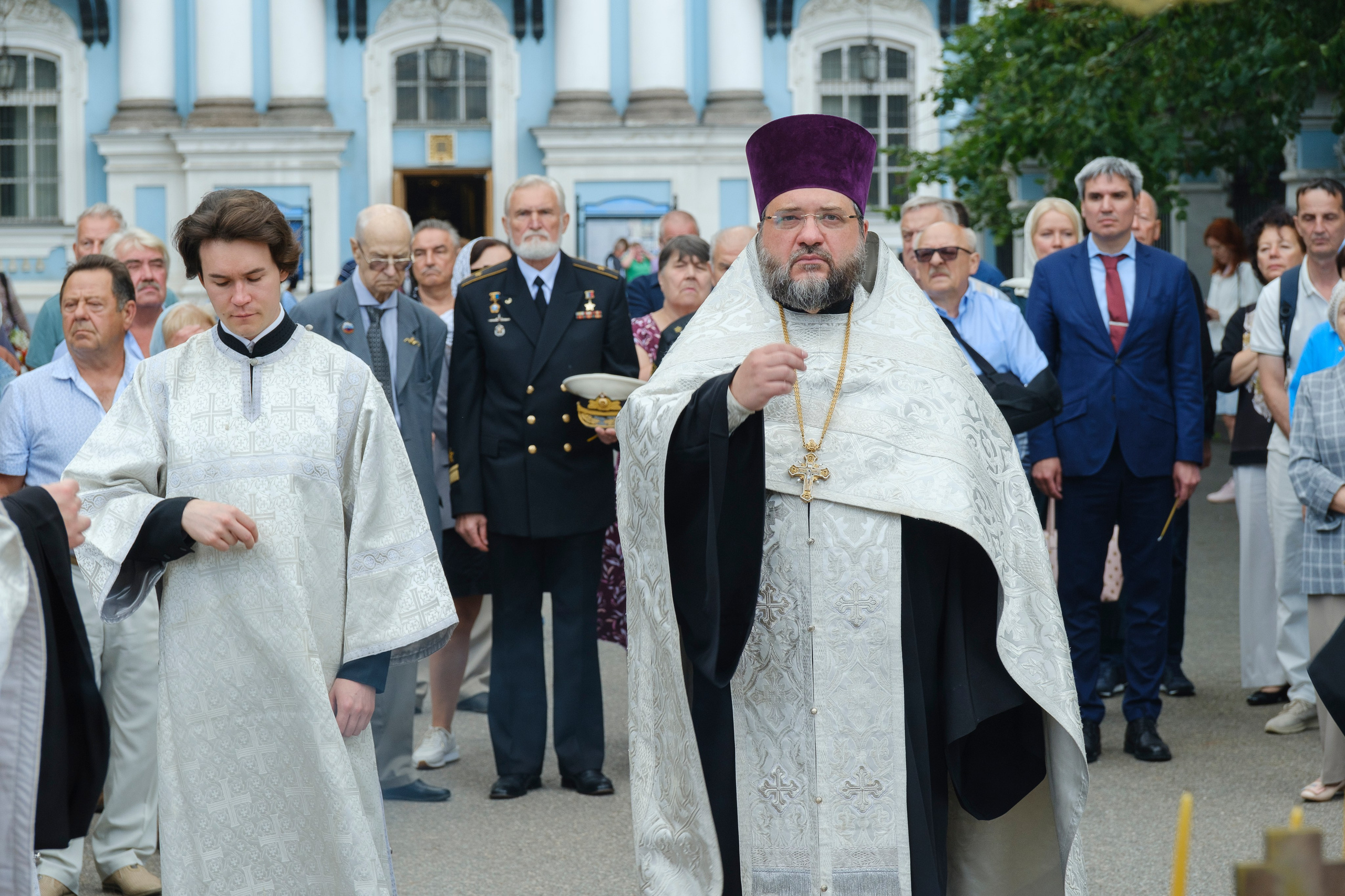 25-Я ГОДОВЩИНА ГИБЕЛИ АТОМНОЙ ПОДВОДНОЙ ЛОДКИ «КУРСК». НИКОЛО-БОГОЯВЛЕНСКИЙ МОРСКОЙ СОБОР