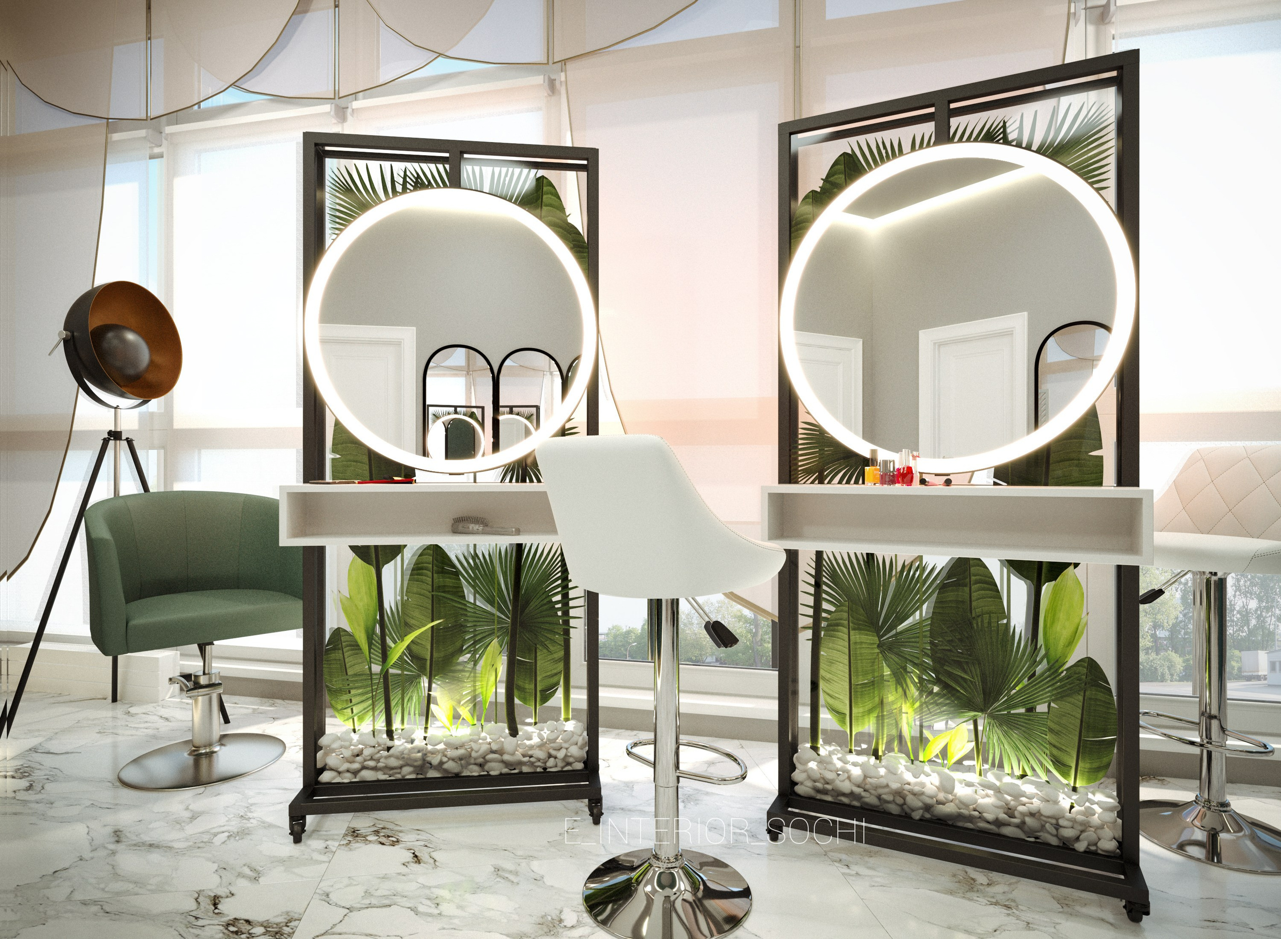 BEAUTY_KOVORK_AMAZON. Дизайн интерьера Евгения Тисленко