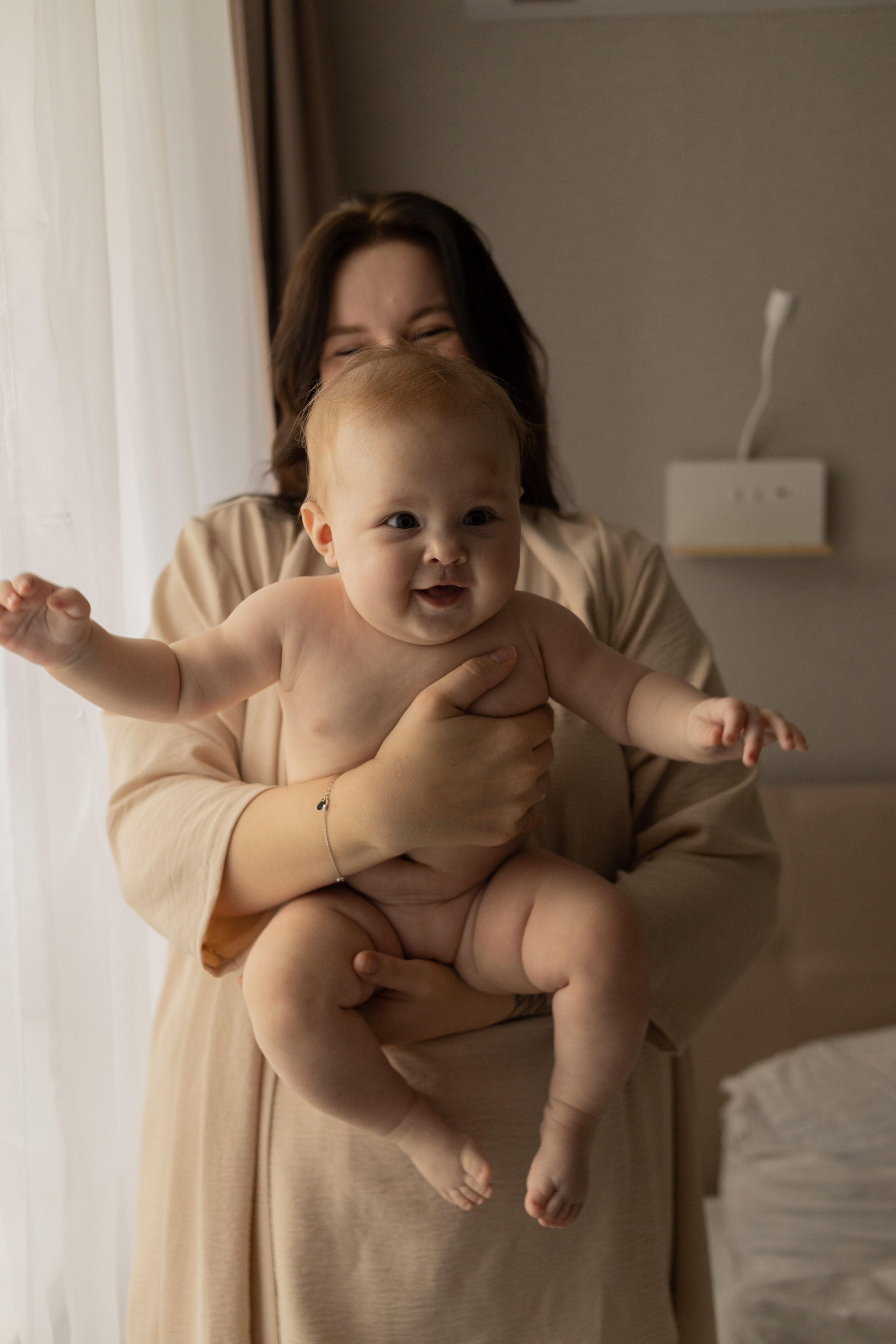 Малышка Эмилия. Семейный и детский фотограф в Тюмени Вика Алленова