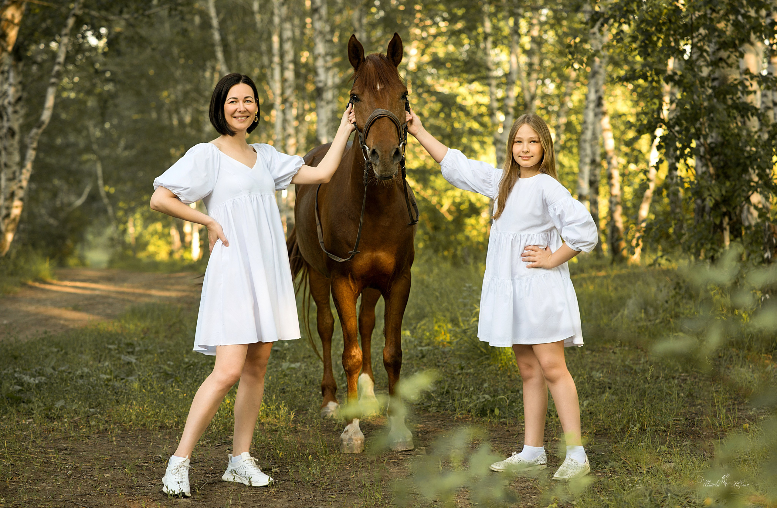 Катерина и Находка. Конный фотограф в Саратове Юлия Иванова